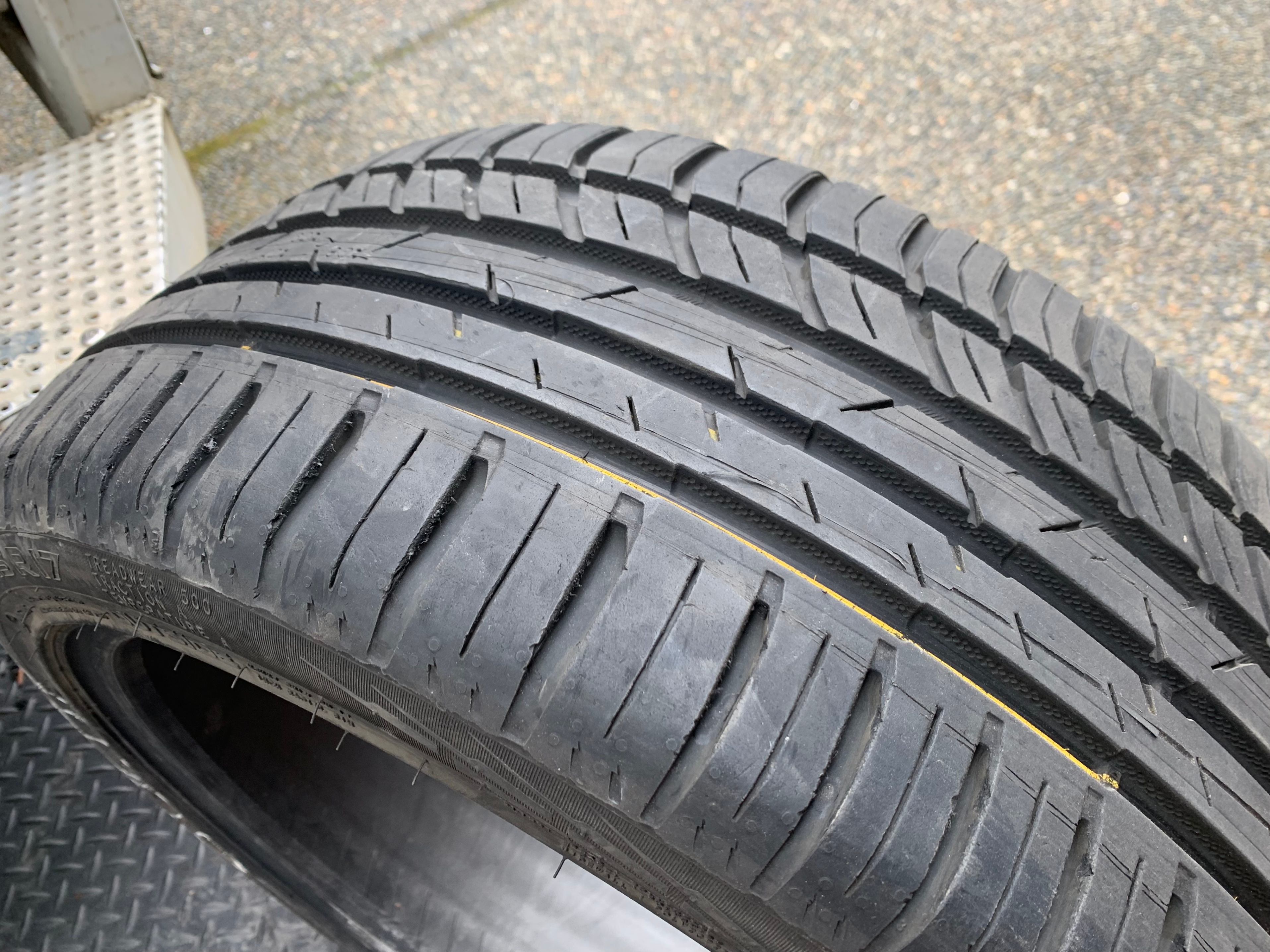 1 x single 205/45/17 88W XL M+S Nokian Zline A/S with 90% tread - photo 4