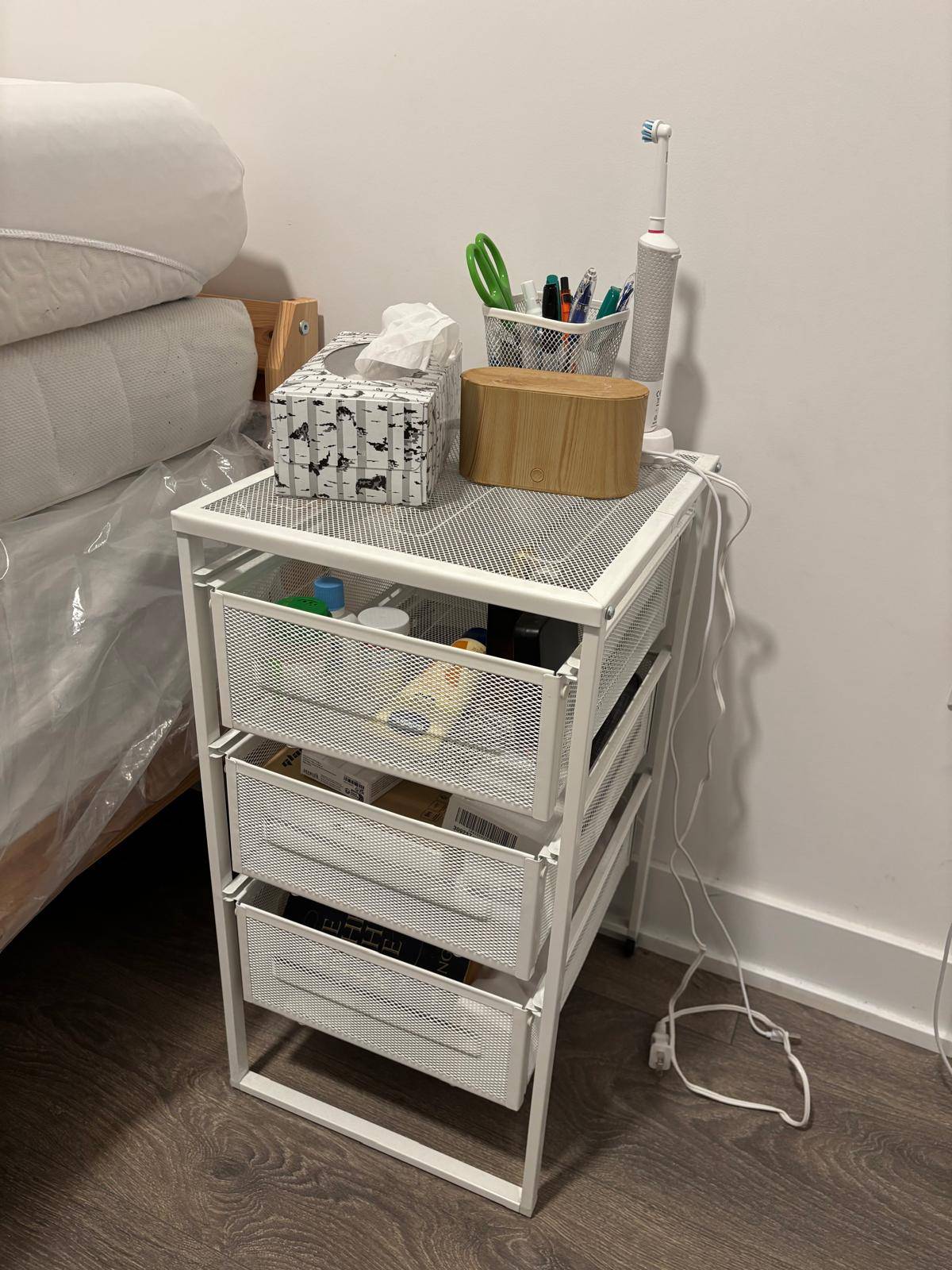 White Drawer Unit - photo 2
