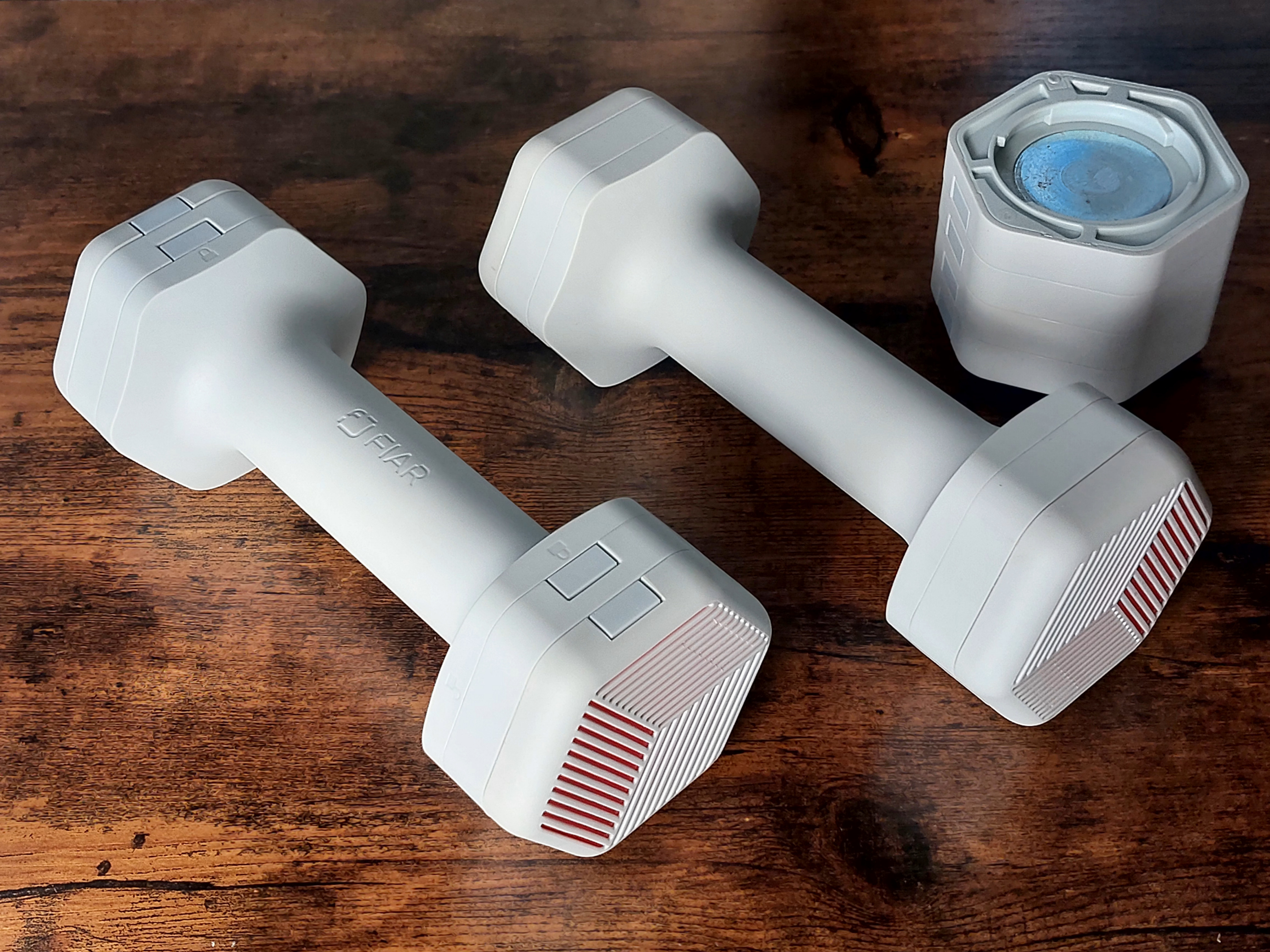 Set of Two Adjustable 2-5lb Dumbbells - photo 2