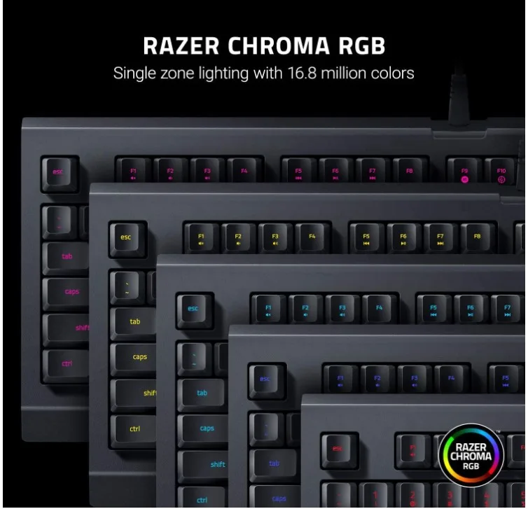 BRAND NEW IN BOX - Razer Cynosa Lite Ergonomic Gaming Keyboard image indicator(3)