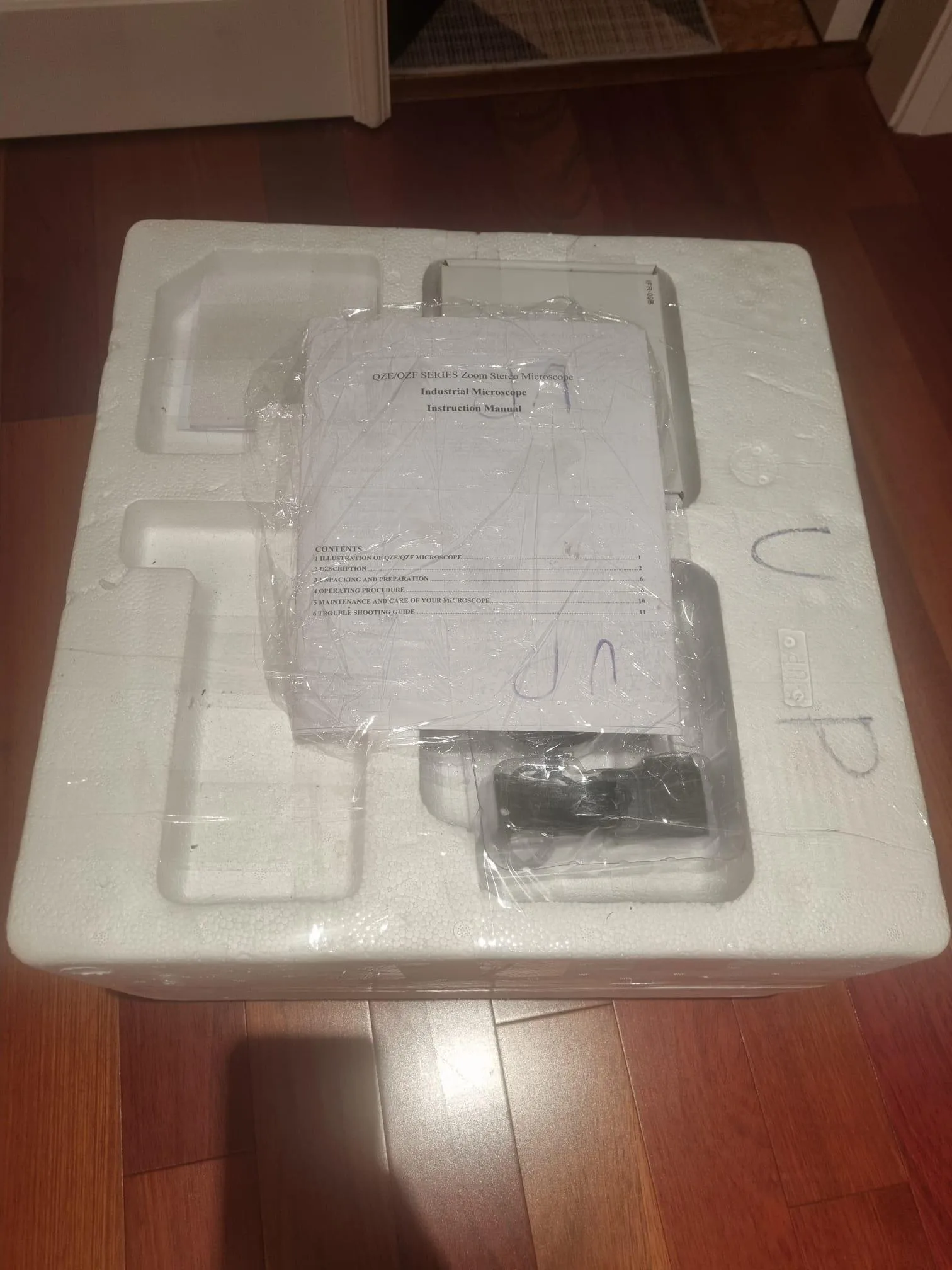 Walter Products 3.5x - 90x Trinocular Stereo Microscope image indicator(5)