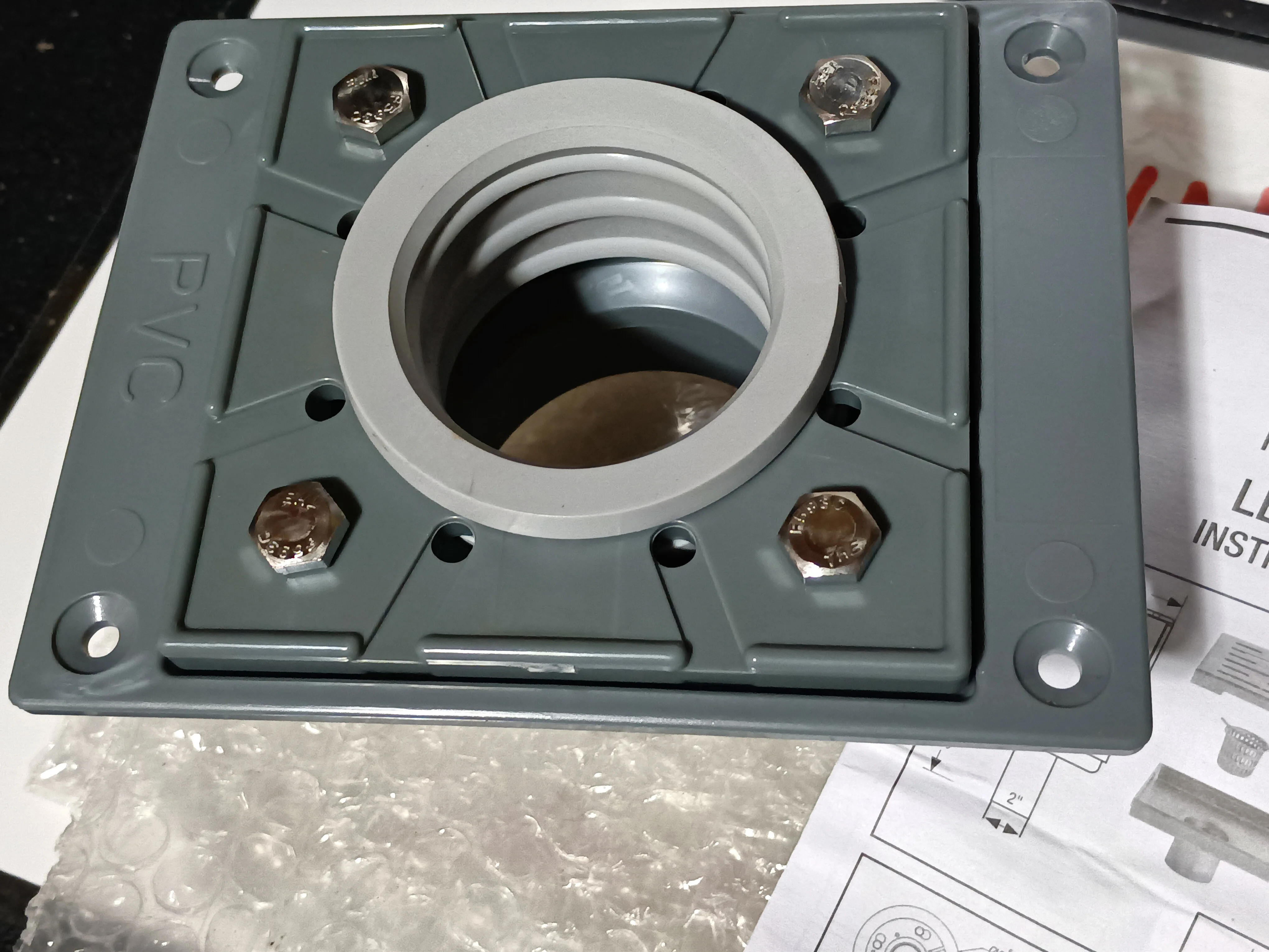 BRAND NEW Square Shower Drain Base image indicator(2)