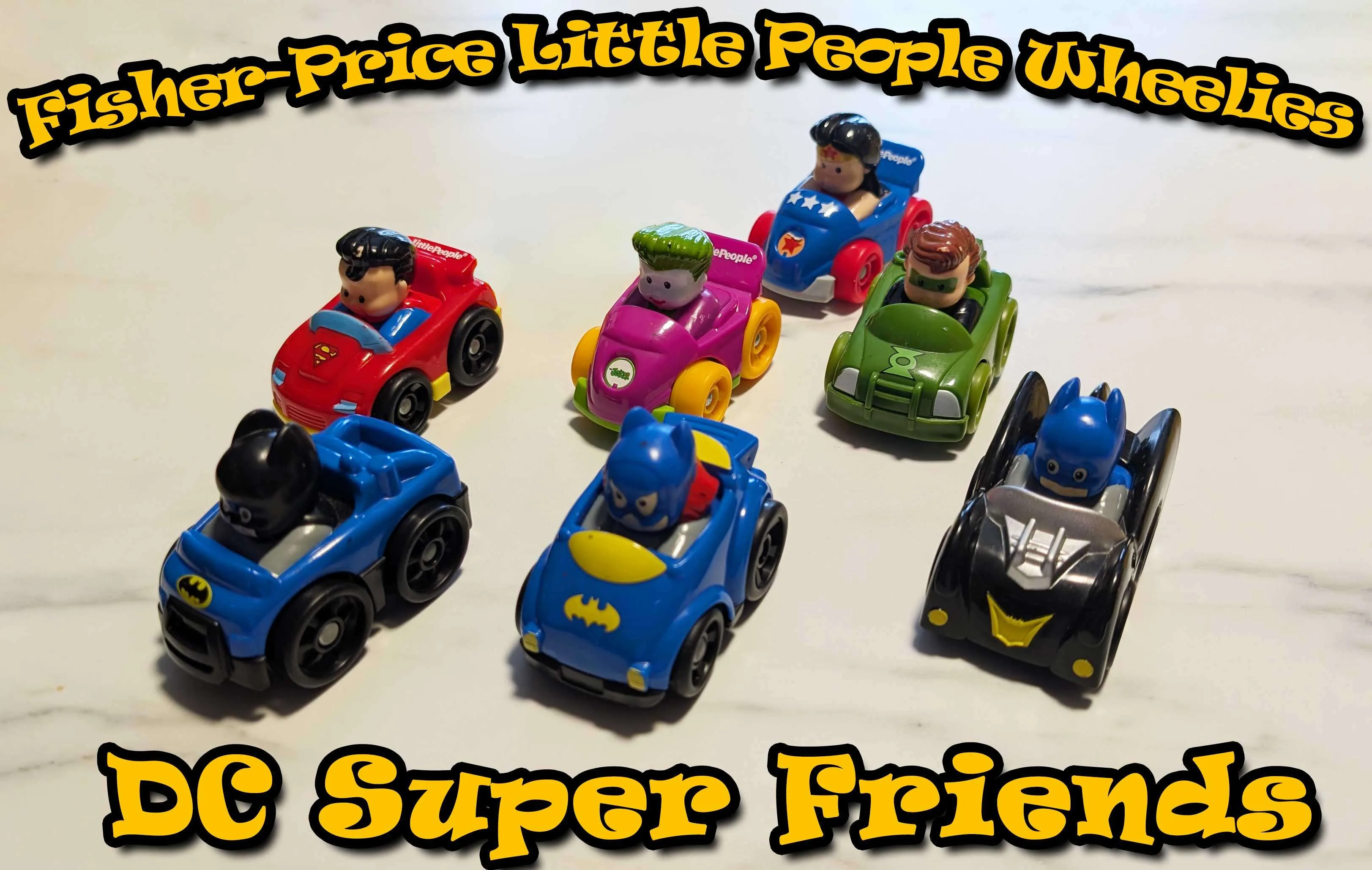 Fisher-Price Wheelies - DC Super Friends - $8 Each thumbnail