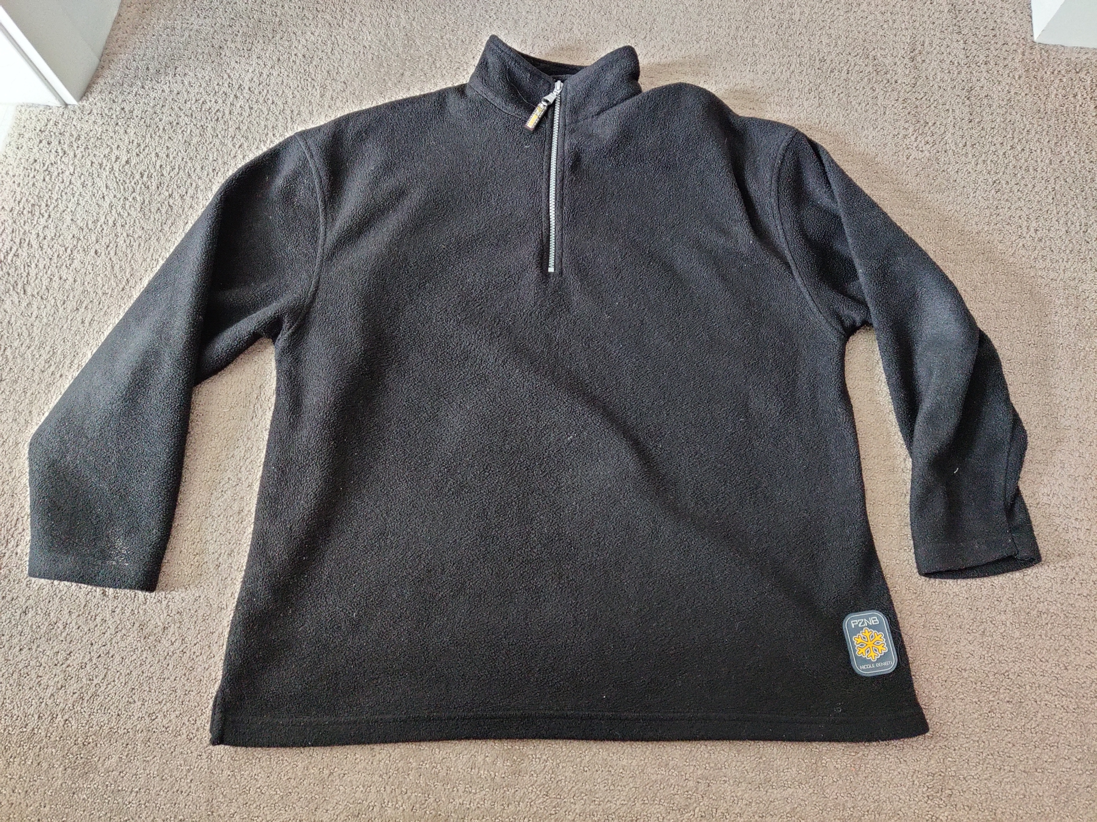 Point Zero Fleece Half-Zip Pullover Overhead Sweater Sweatshirt