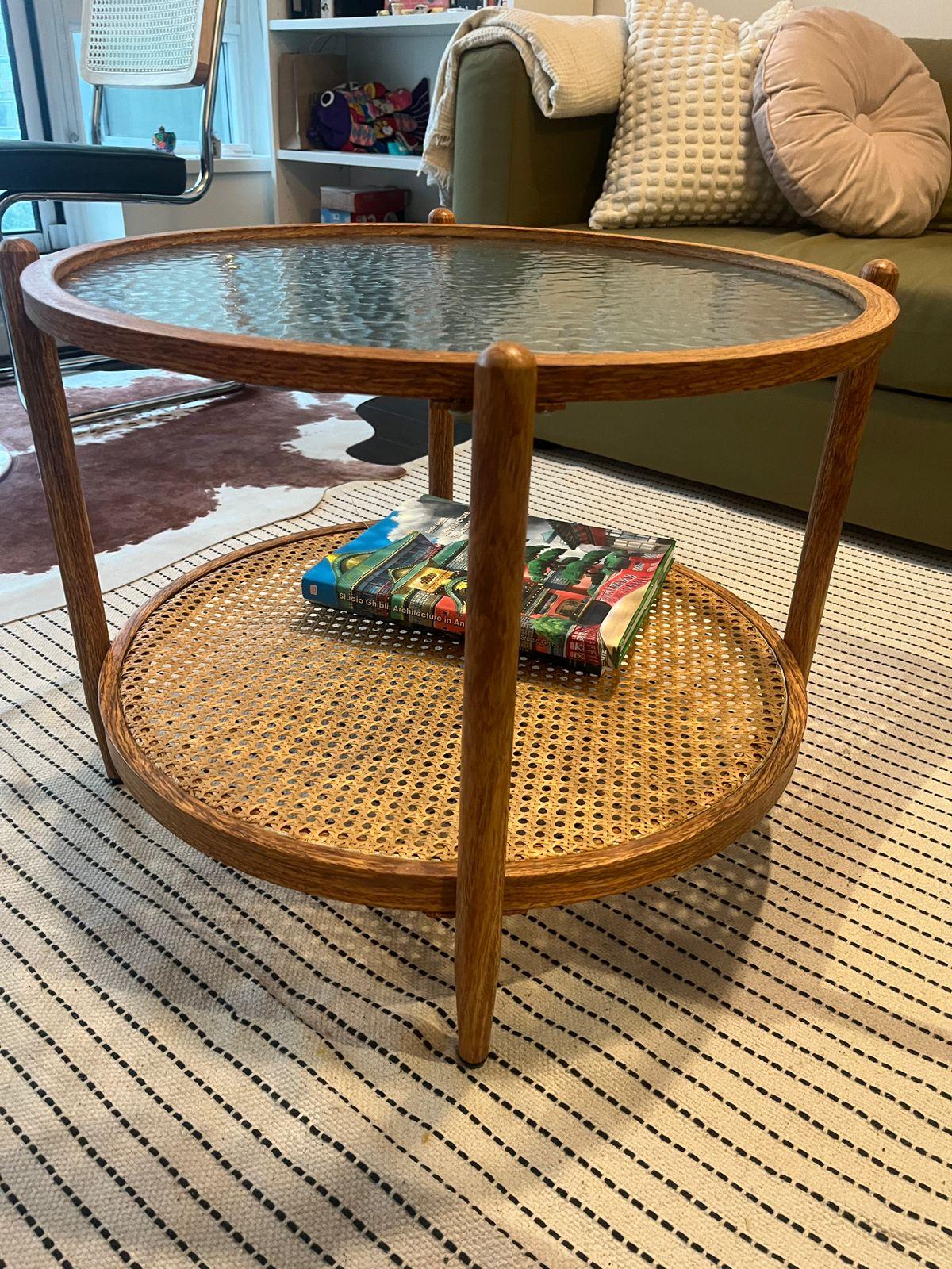 Small rounded coffee table - photo 2
