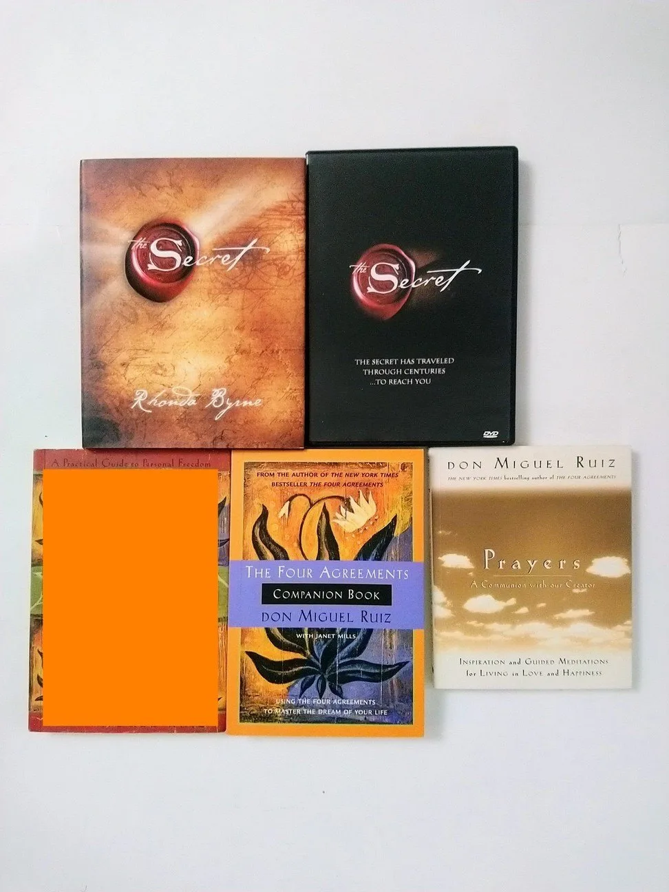 Rhonda Byrne / Don Miguel Ruiz books! thumbnail