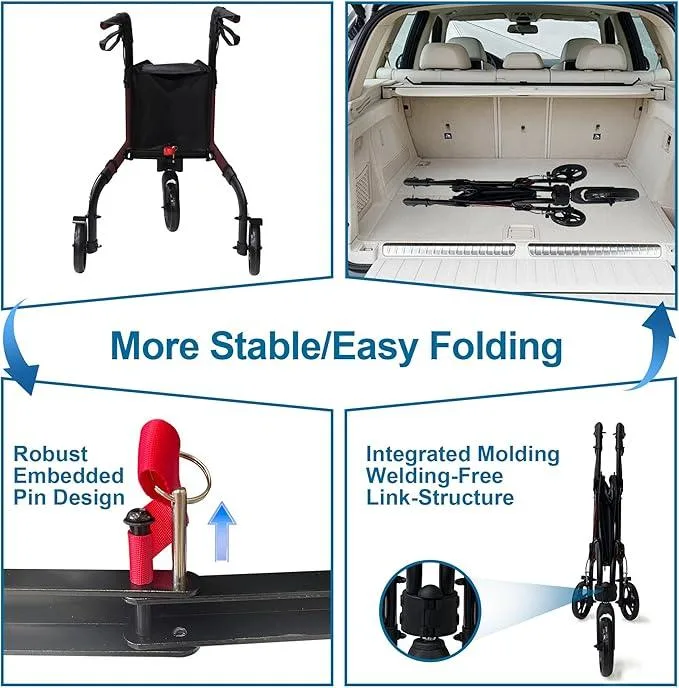 3 Wheel Rollator Walker image indicator(3)