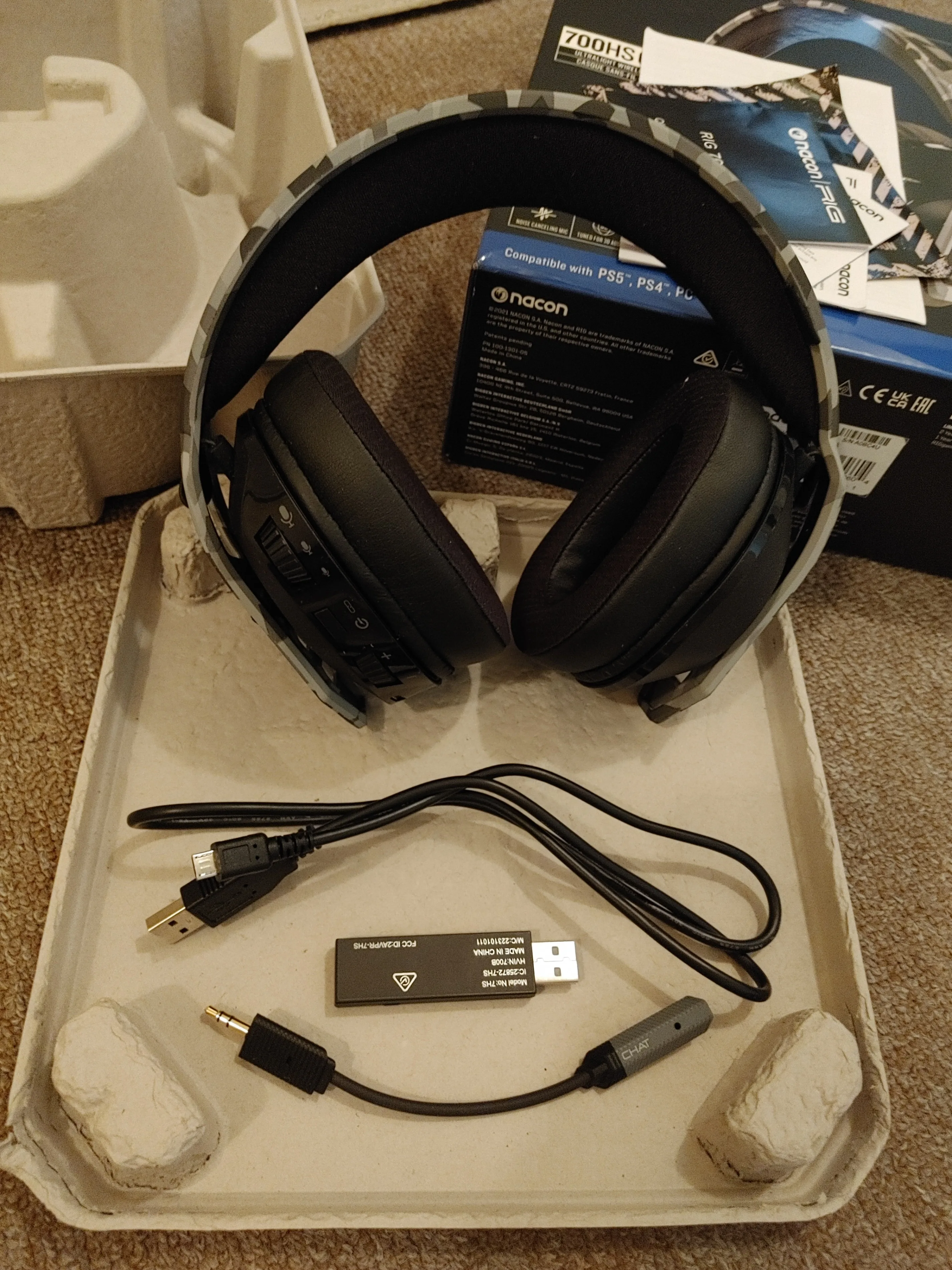 Rig 700HS CAMO Wireless Gaming Headset image indicator(4)