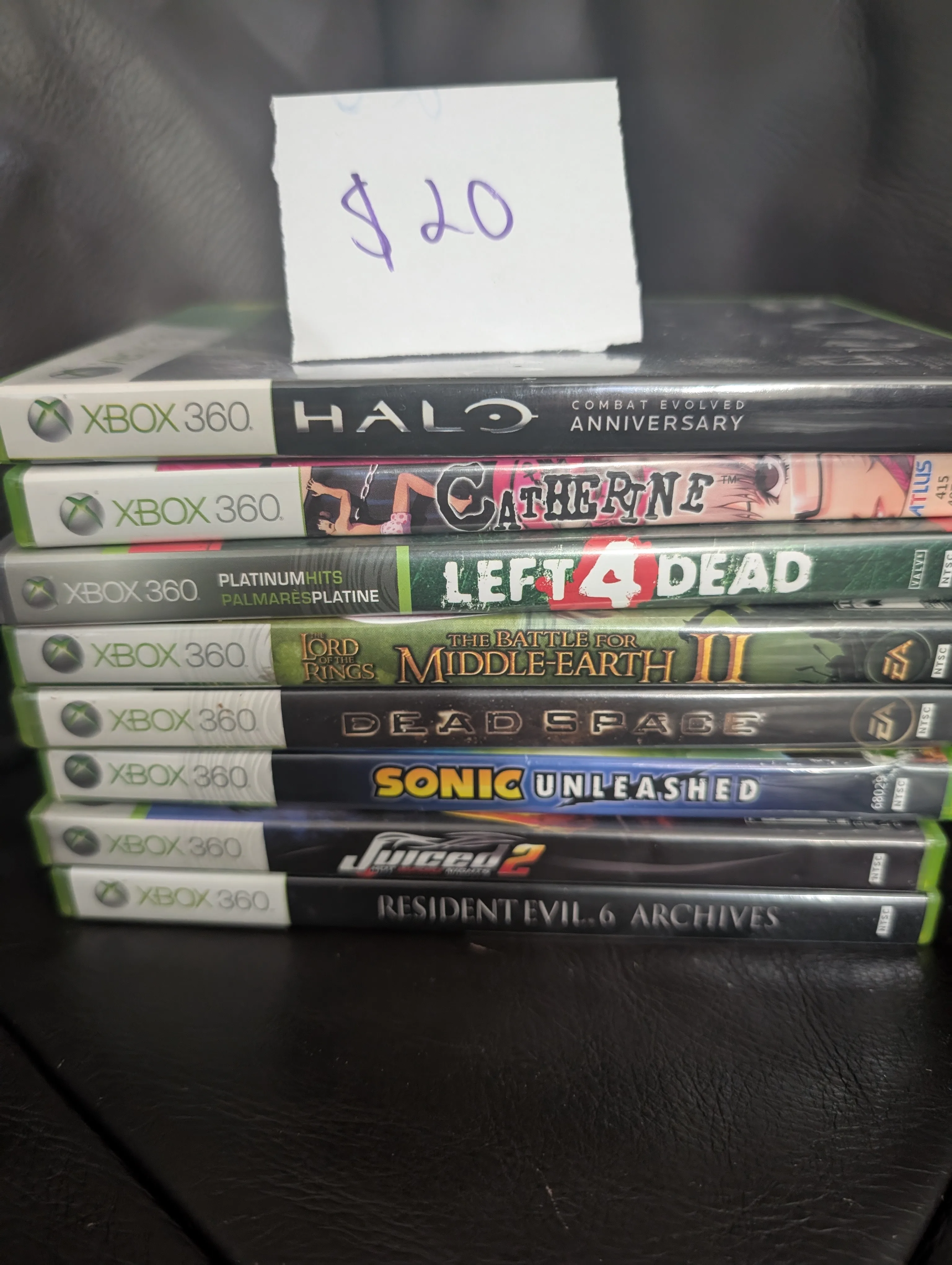 XBox 360 Games - As Priced or as Lot image indicator(4)