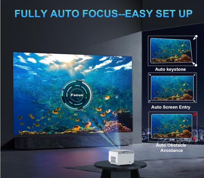 NEW Mini Portable Projector with 9500 Lumens Brightness - photo 3