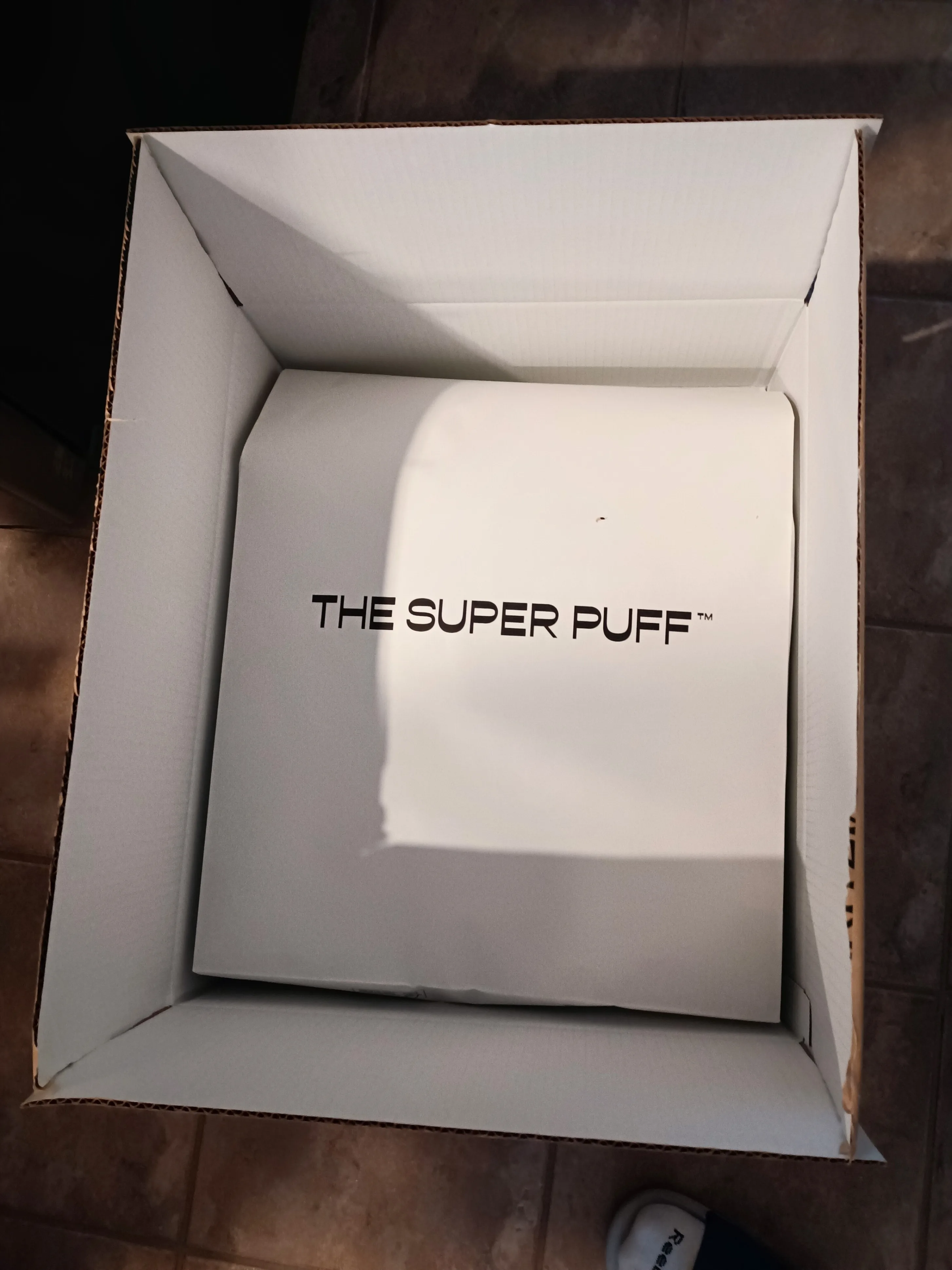 NEW SEALED Aritzia THE SUPER PUFF cliMATTE Heather Dark Grey S image indicator(3)