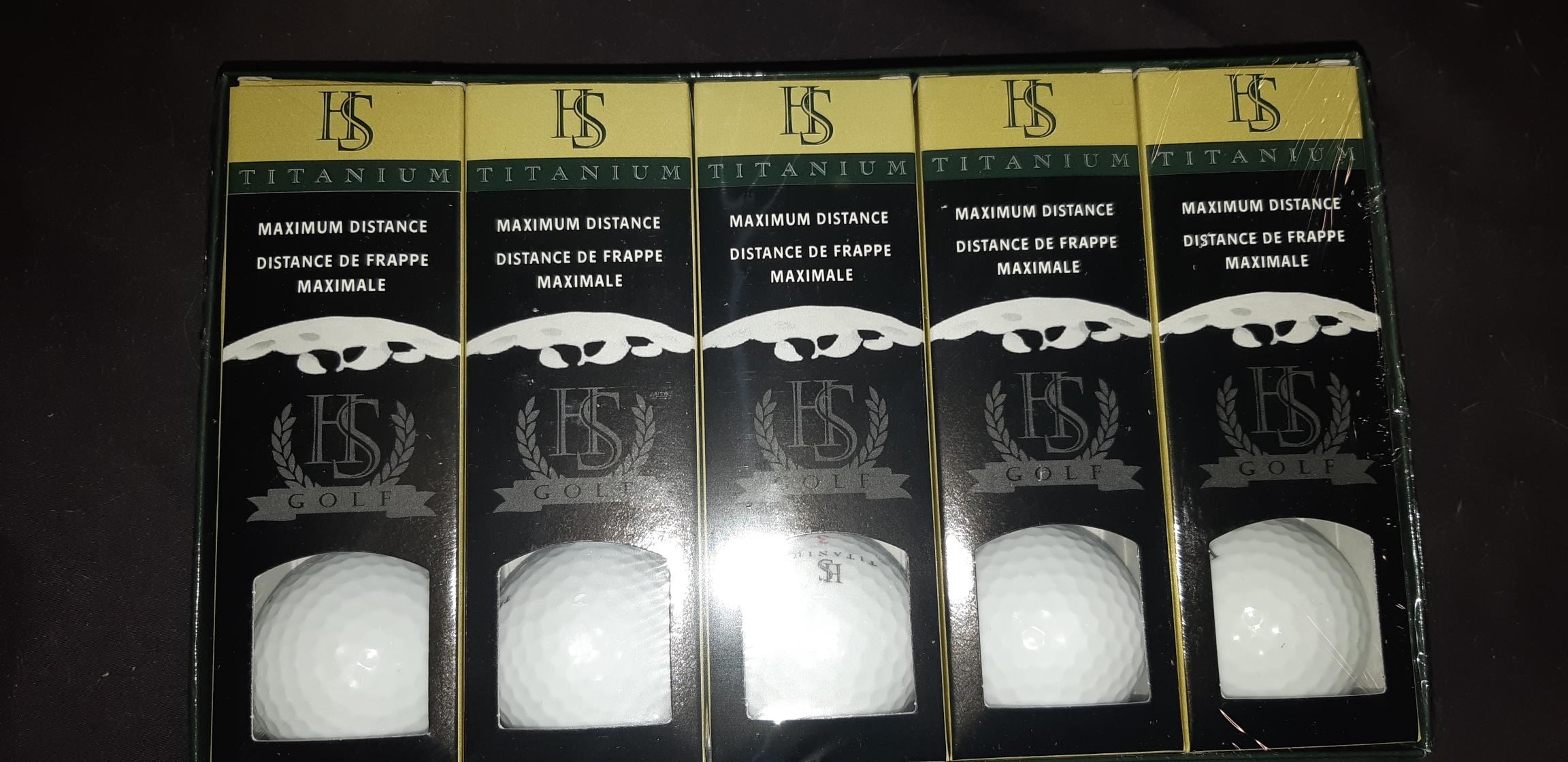HS Titanium Golf Balls - photo 2