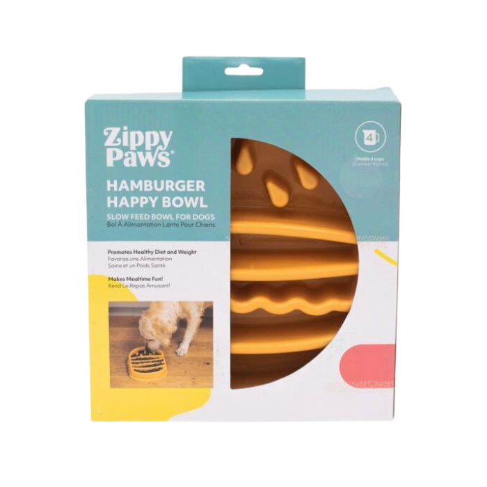 NIB Burger Slow Feeder for Dogs 🍔 Zippy Paws - photo 4