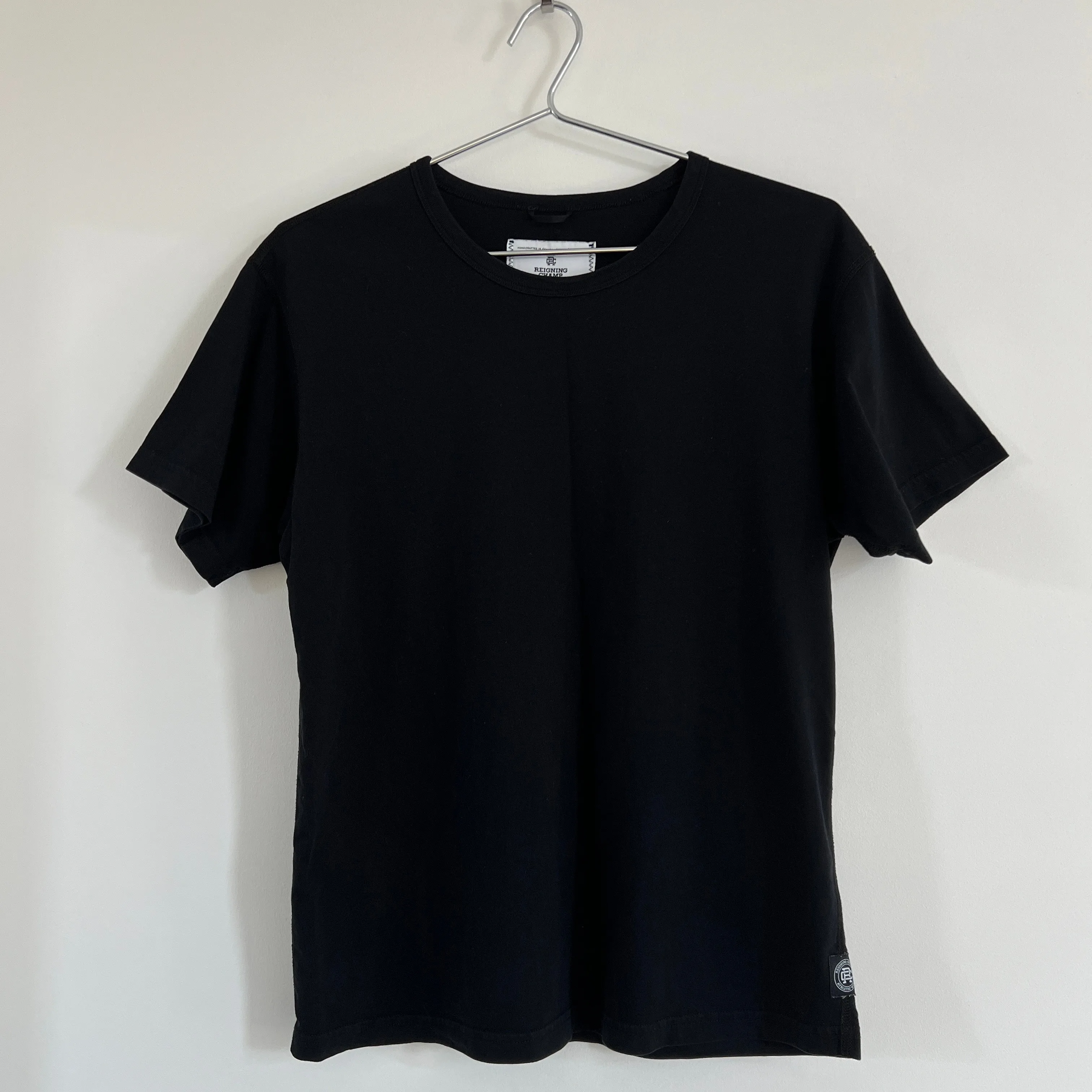 Reigning Champ Black Tee Tshirt - Size S (Women's) thumbnail