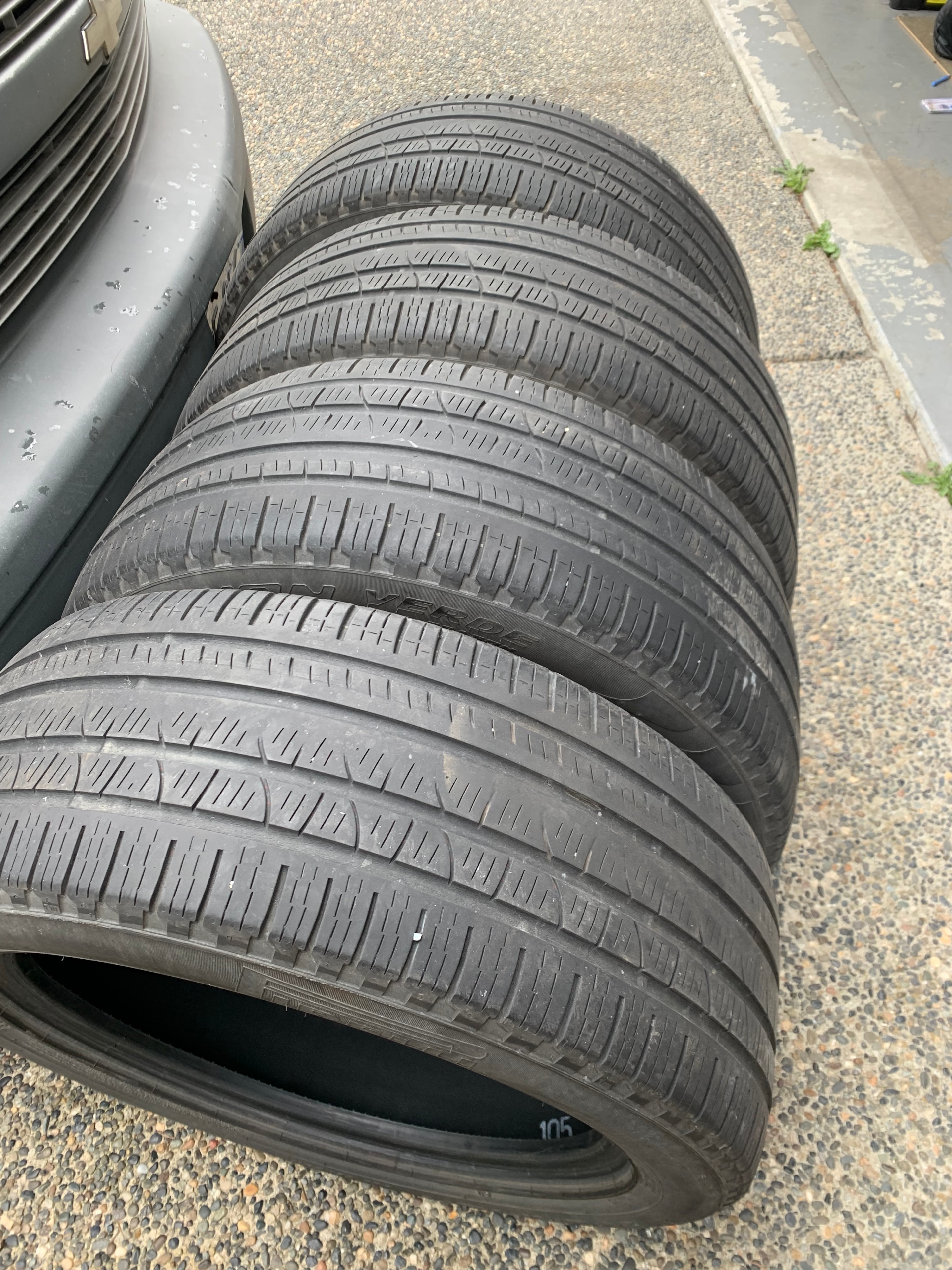 SET of 235/50/18 97H M+S Pirelli Scorpion verde A/S 55/60% tread - photo 4