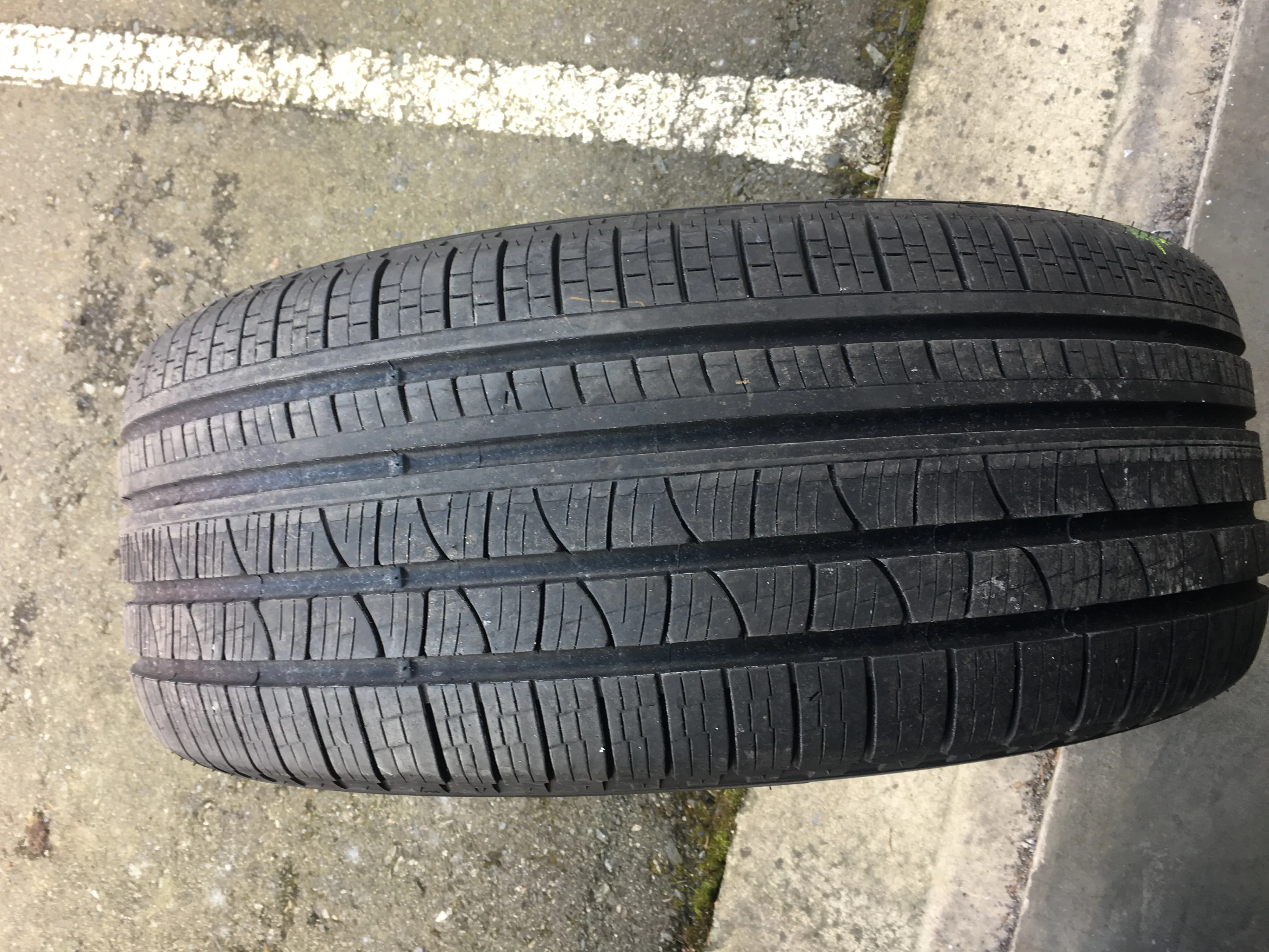 1 X single 265/45/20 Pirelli Scorpion verde A/S Plus w 90% tread thumbnail