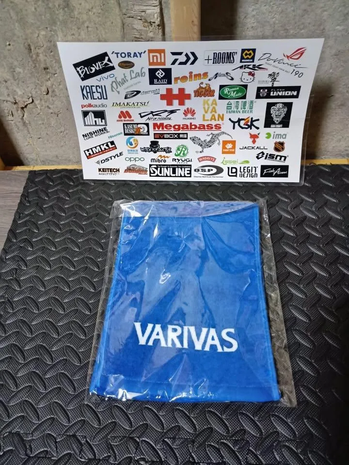 BRAND NEW JDM Varivas Fishing Towel Japan thumbnail