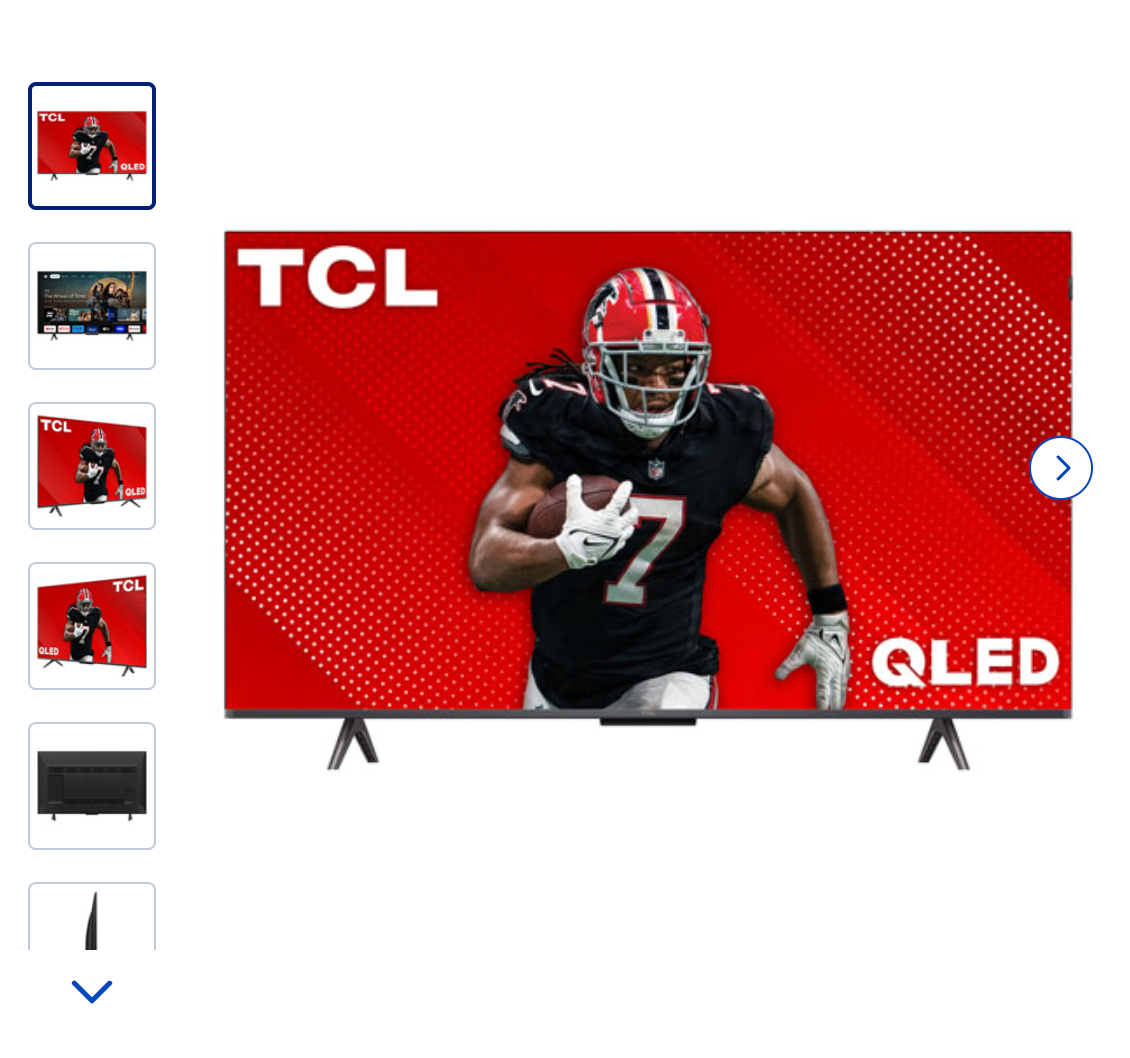 MOVE-OUT SALE - TCL 43″ 4K QLED Smart Google TV - photo 3