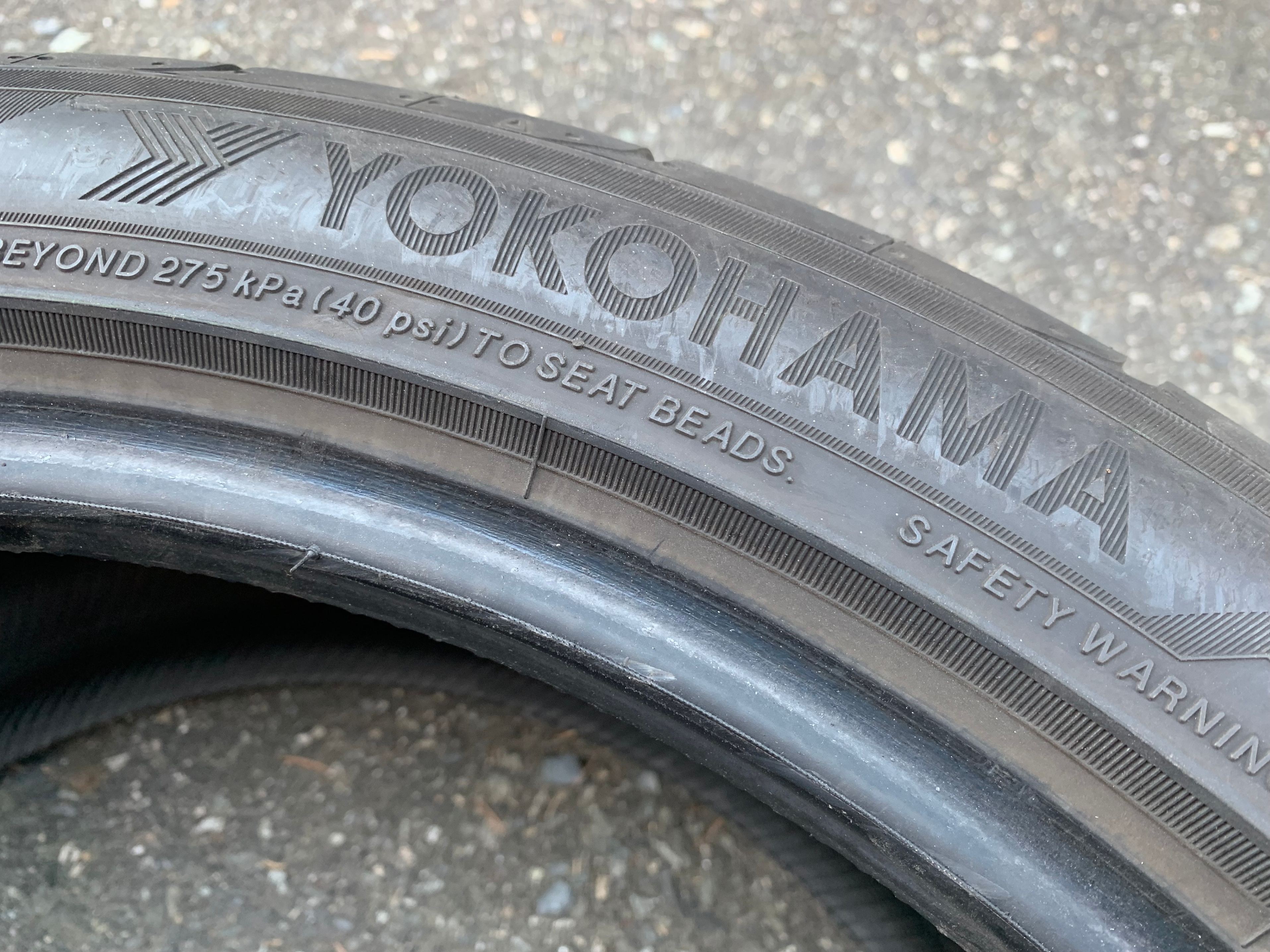 1 X single 285/35/20 XL Yokohama Advan Apex V601 with 60% tread - photo 5