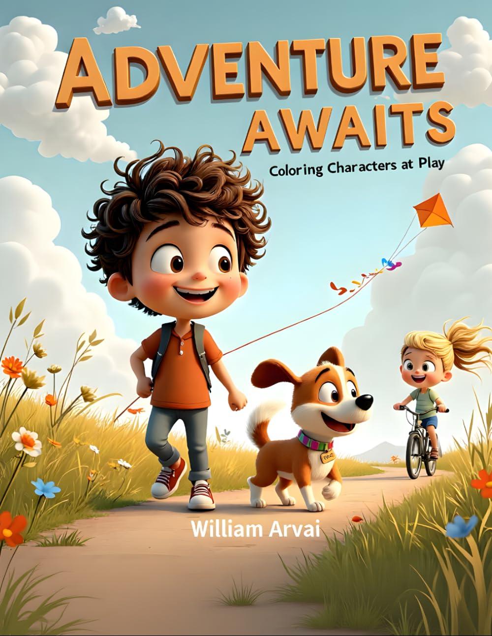Adventure Awaits: Coloring Characters at Play