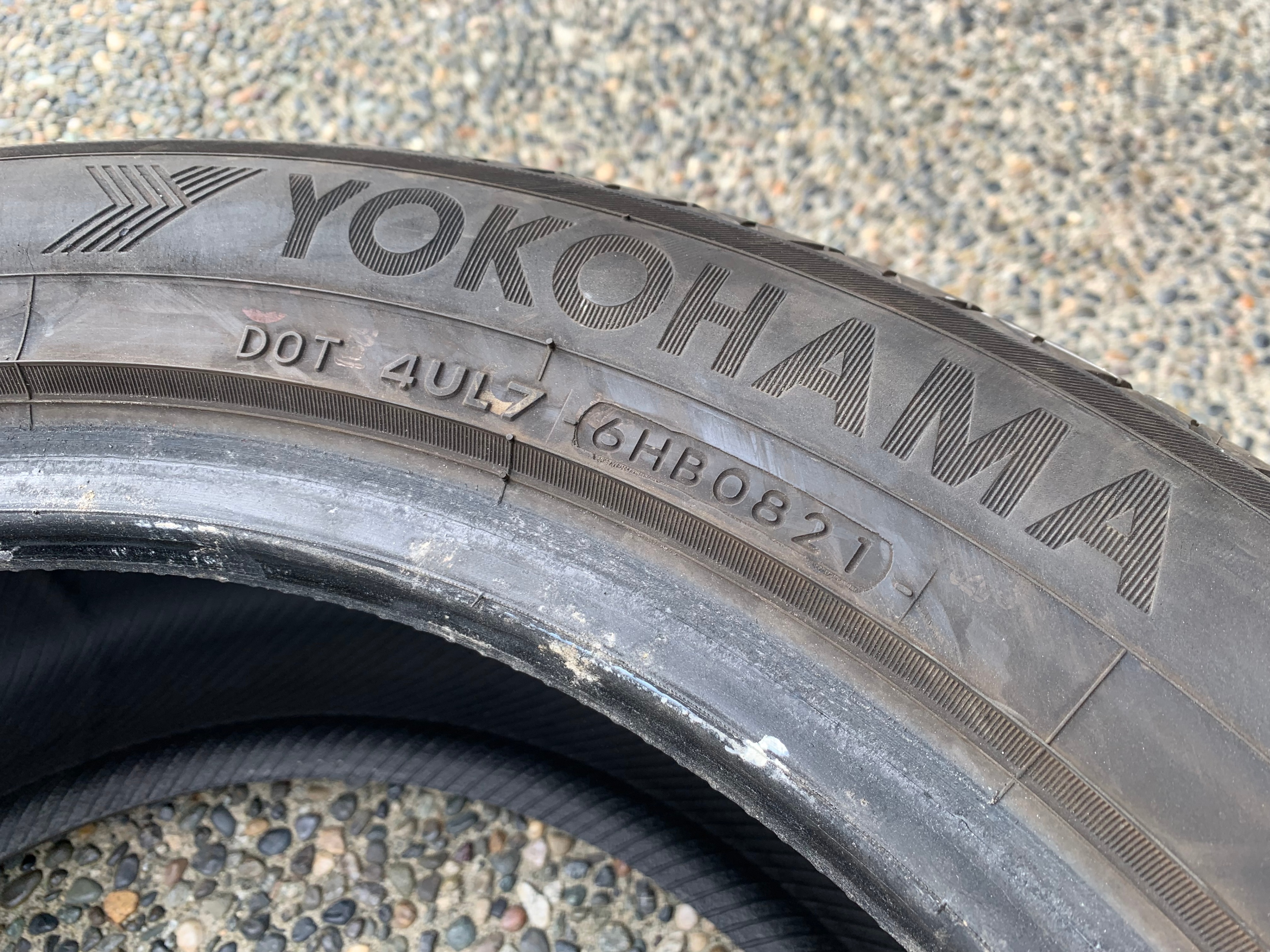 1 X single 245/50/18 M+S Yokohama Avid Ascend GT tread like new - photo 5