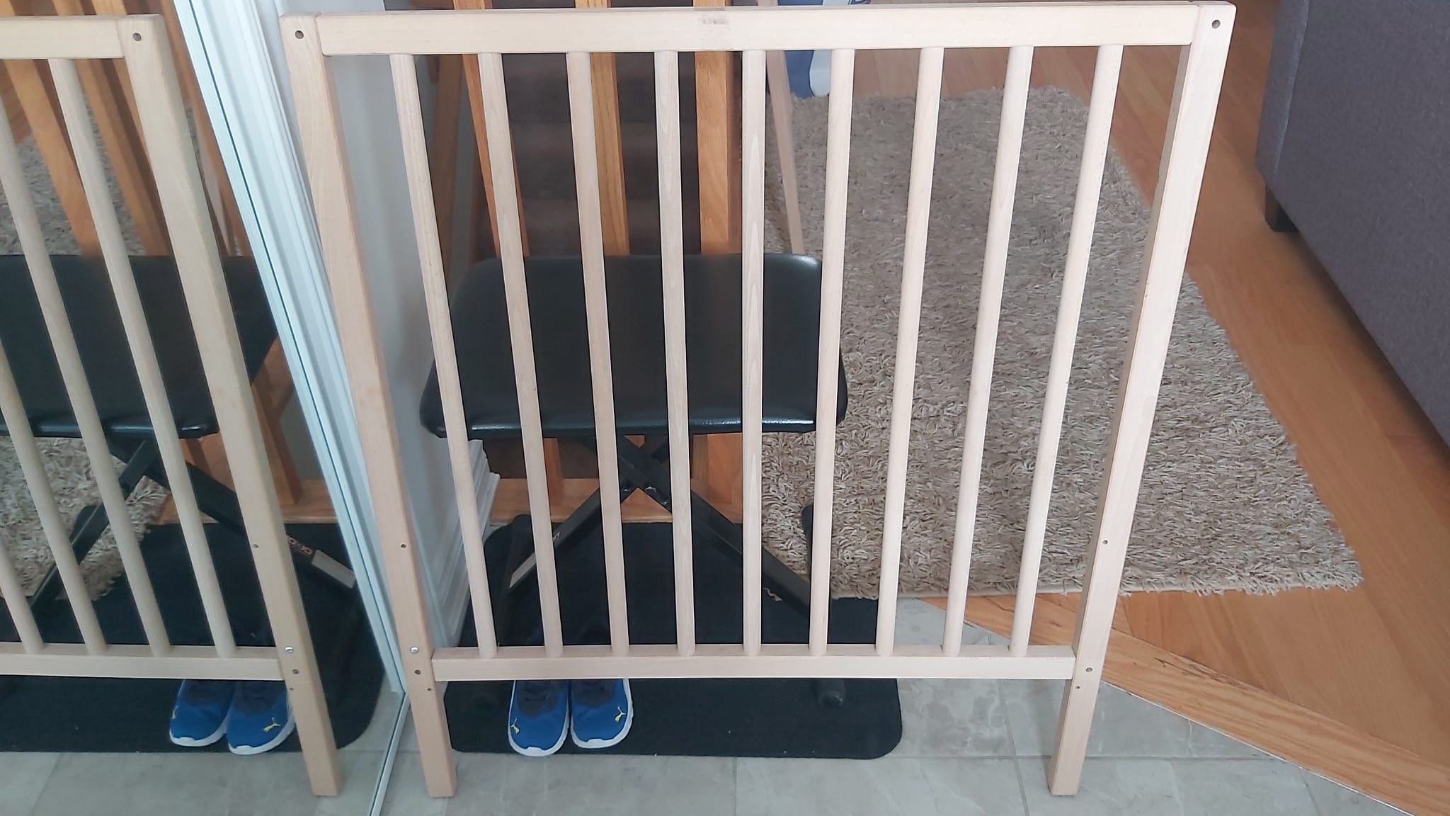 IKEA SNIGLAR Crib – Assembled Once, Never Used, Mint Condition - photo 3