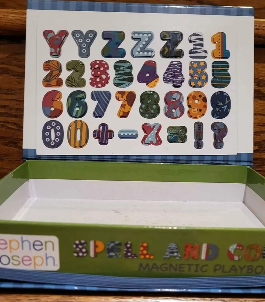 🥕 Stephen Joseph Spell & Count Magnetic board image indicator(5)