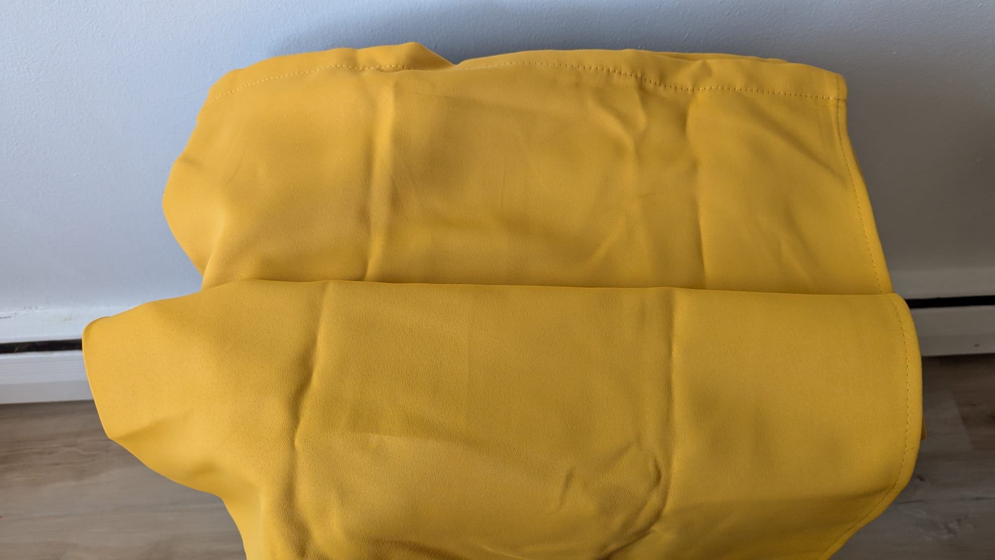 Musturd Yellow Blackout Curtain - photo 2