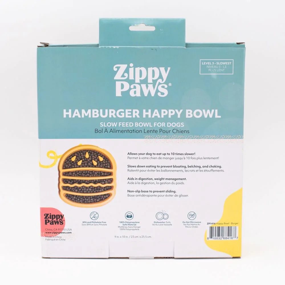 NIB Burger Slow Feeder for Dogs 🍔 Zippy Paws - photo 3