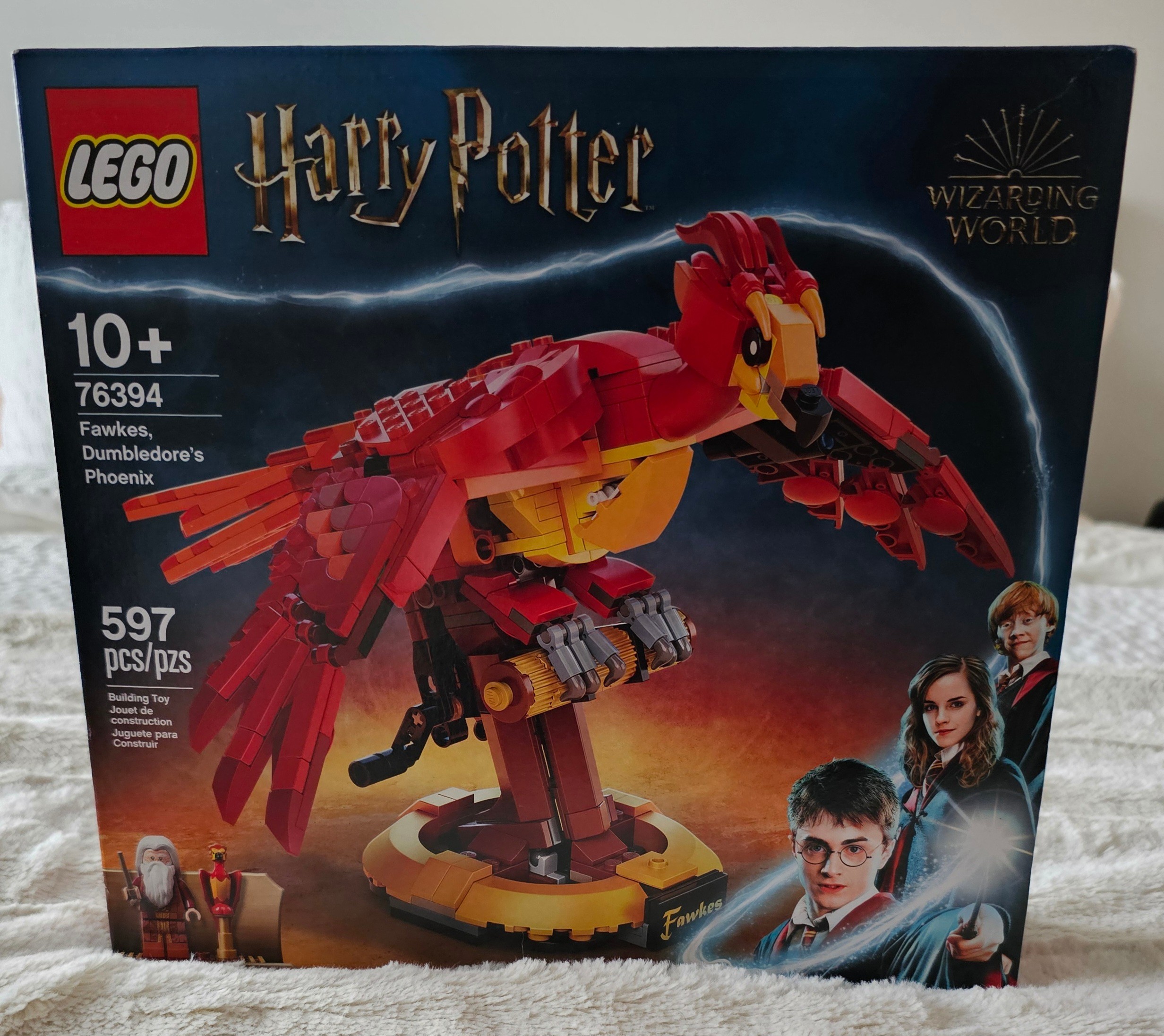 LEGO Harry Potter: Fawkes Dumbledore's Phoenix (#76394)-SEALED