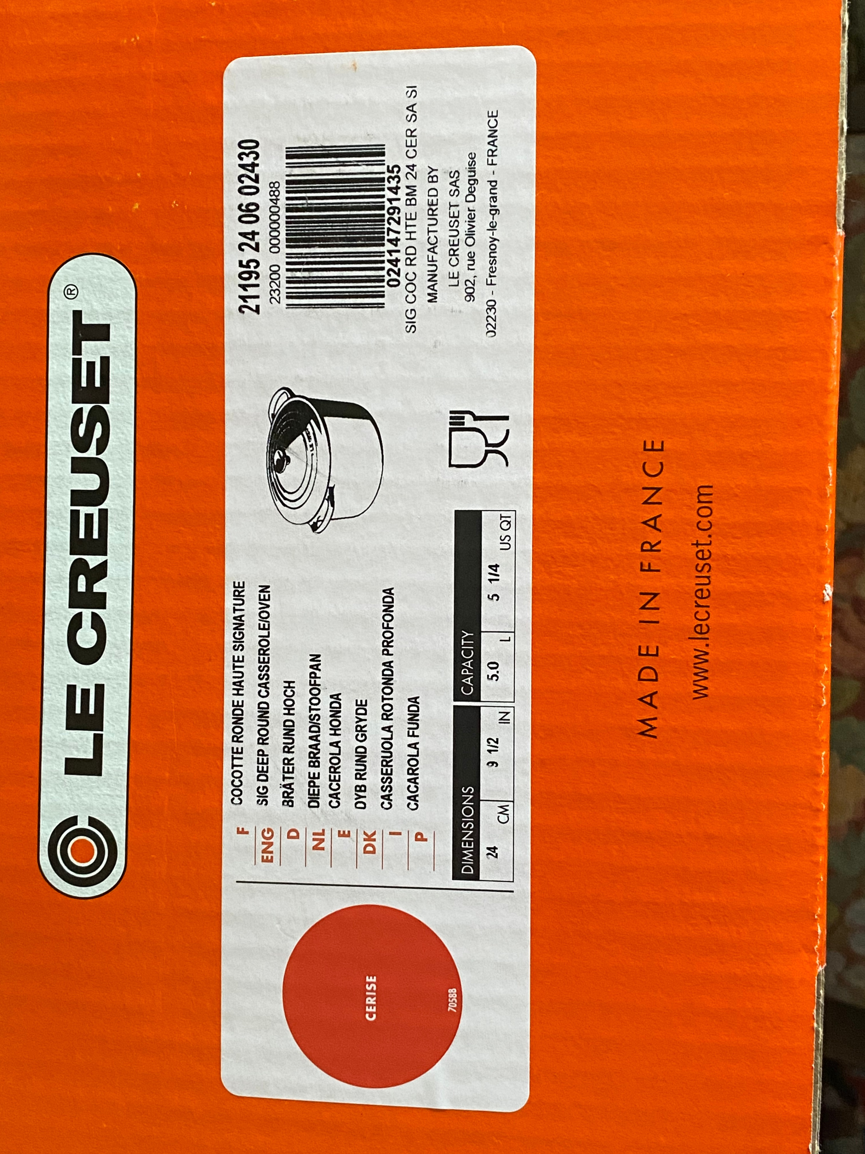 le Creuset Round Dutch Oven