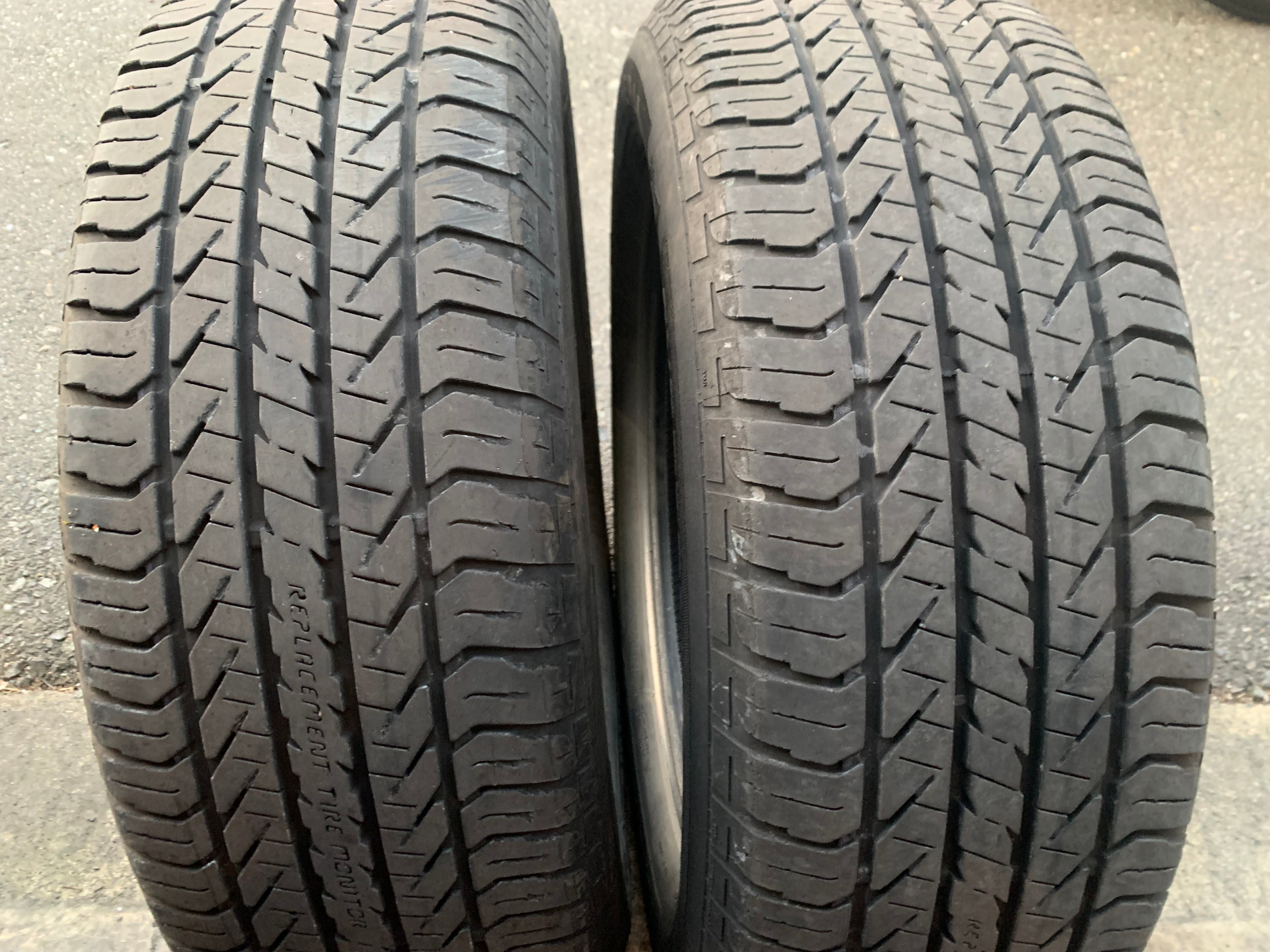 PAIR of 225/65/17 M+S 102H General Evertrek RTX with 50% tread - photo 2
