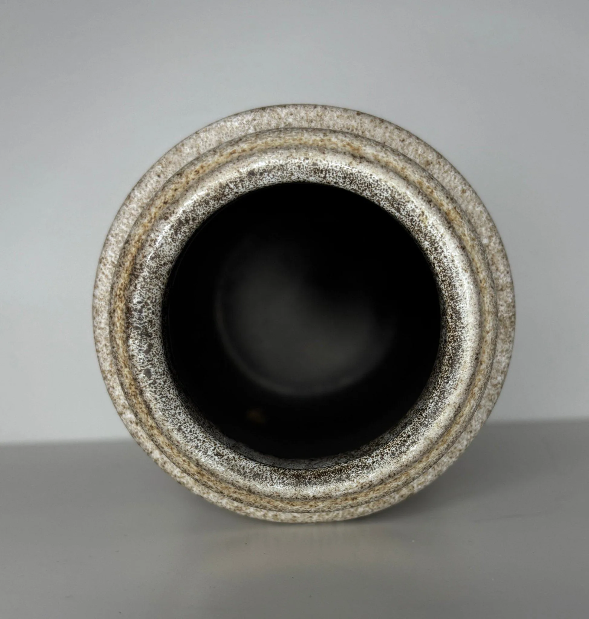 Vintage Scheurich Keramik Lora West German Pottery Lava Vase image indicator(3)