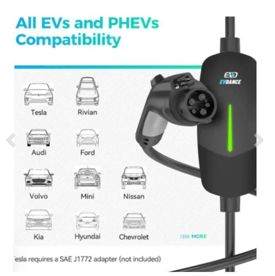 Portable Universal Electric Car Charger 25ft image indicator(7)