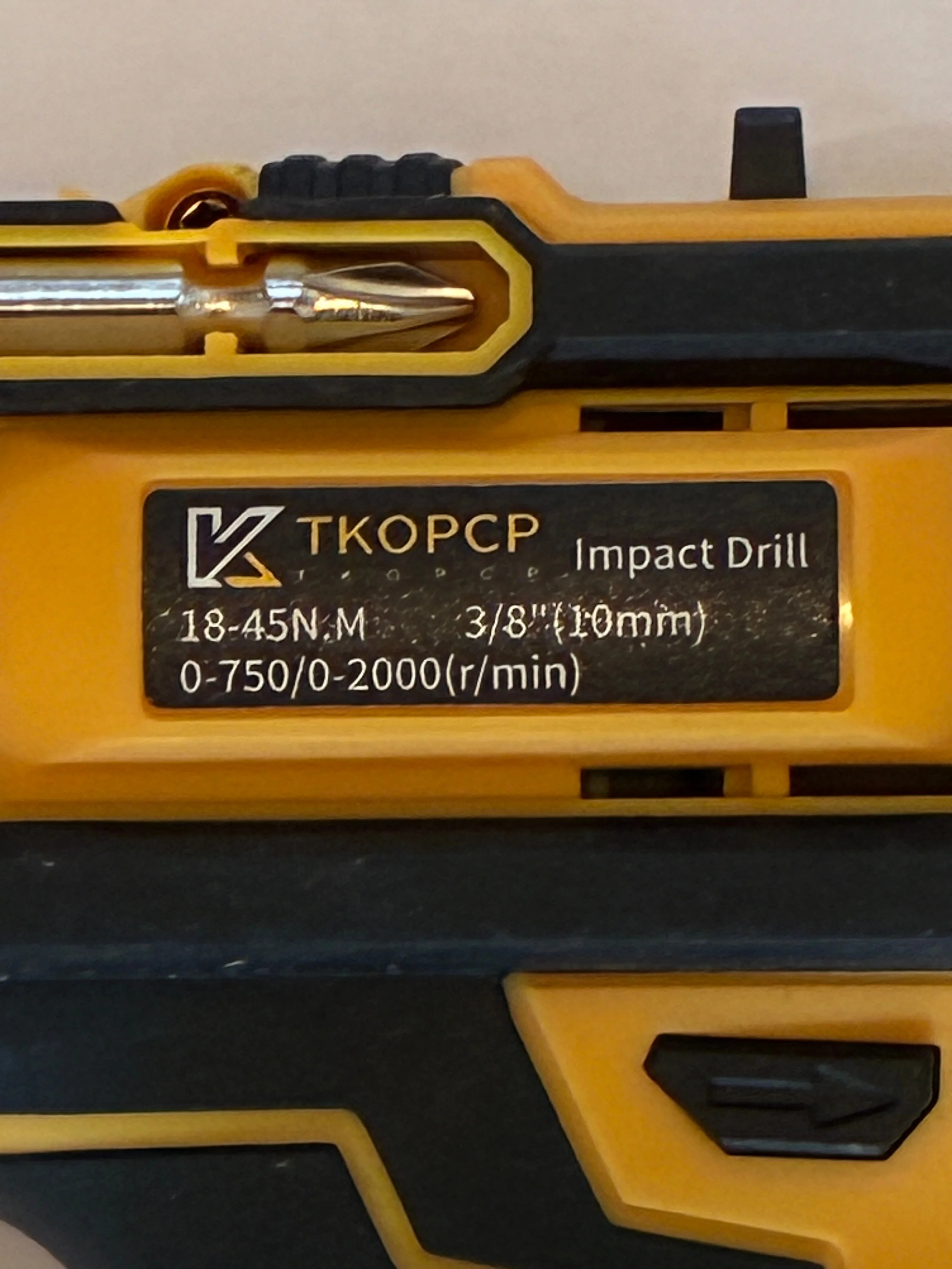 TKOPCP Lithium Electric Impact Drill (tool only), new image indicator(4)
