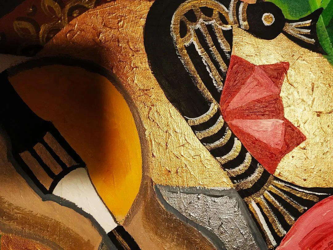 $20 off Abstract 1 Original Painting 1 (24x30 Inches) image indicator(3)