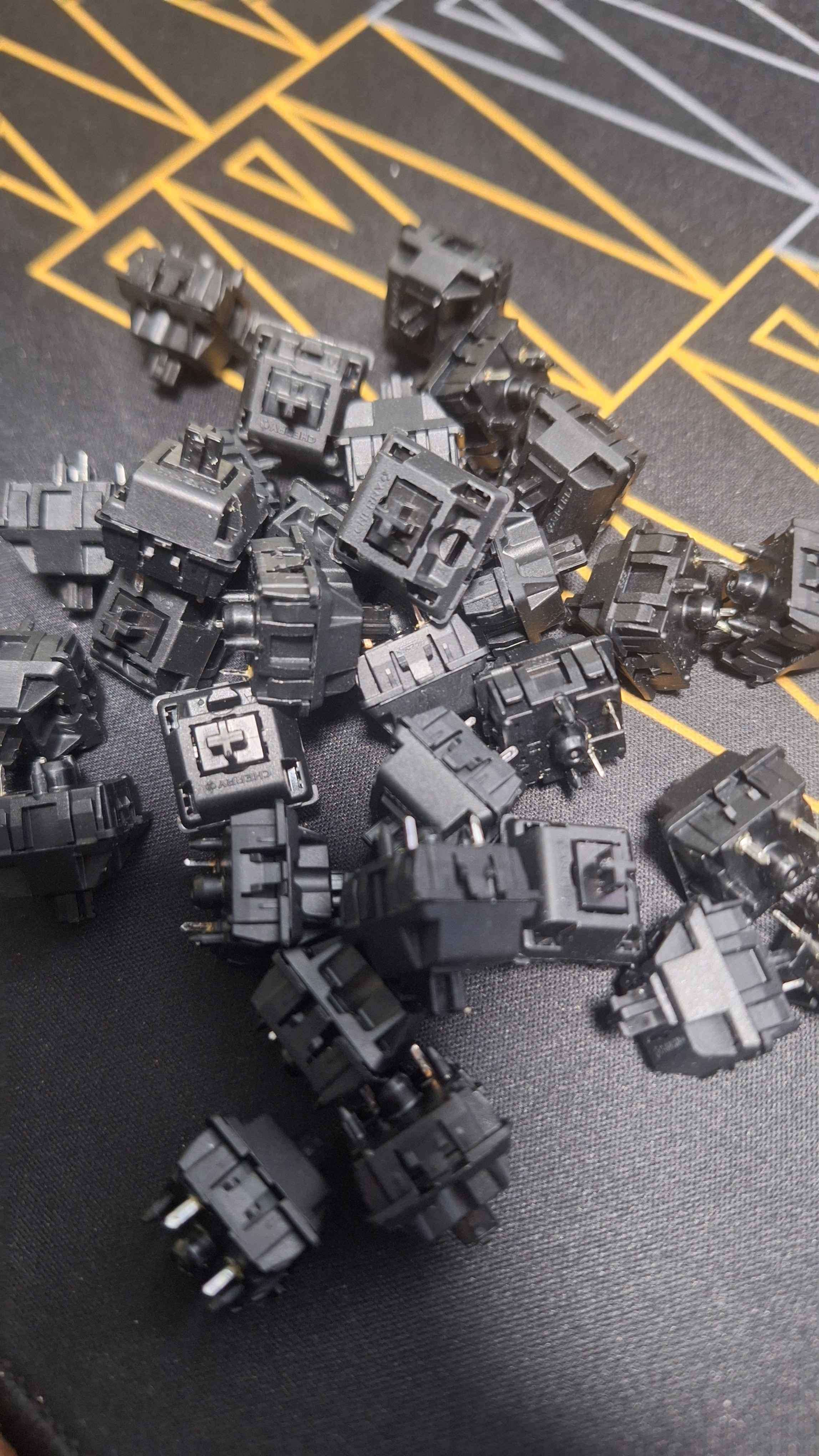 Cherry MX blacks (l/f/ss)