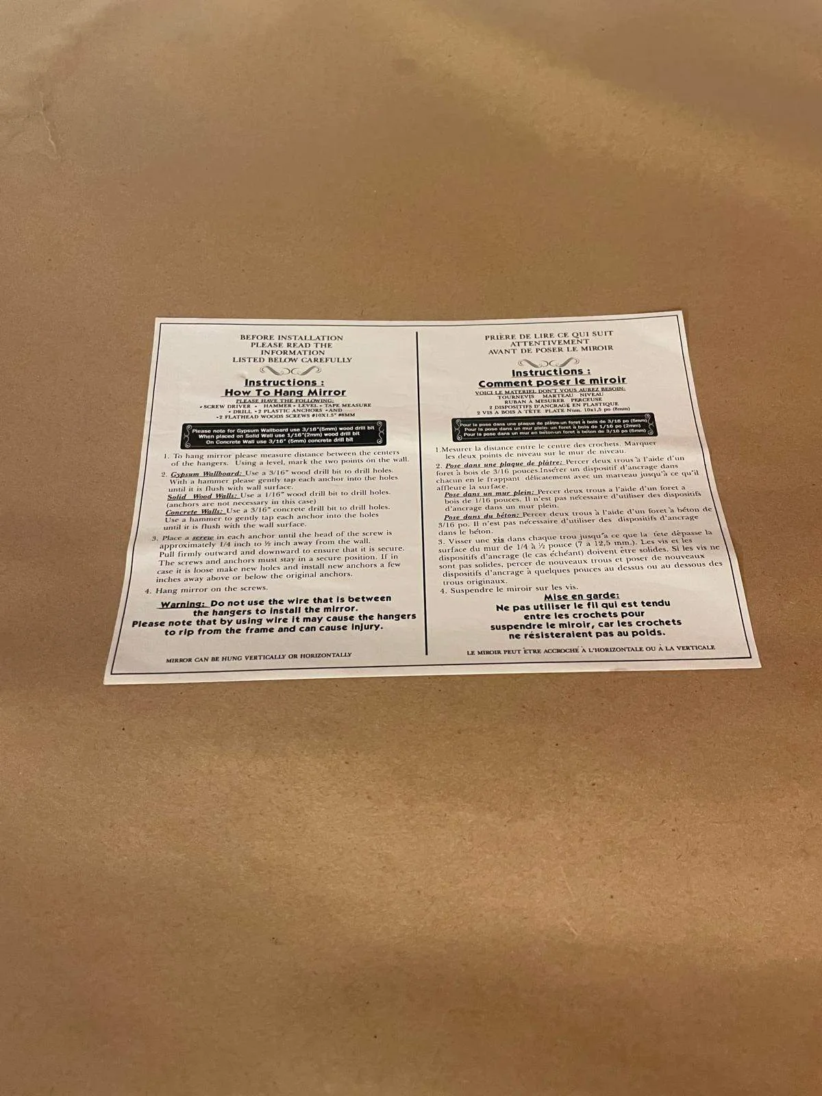 Contemporary Black & Silver Framed Wall Mirror – $10 image indicator(2)