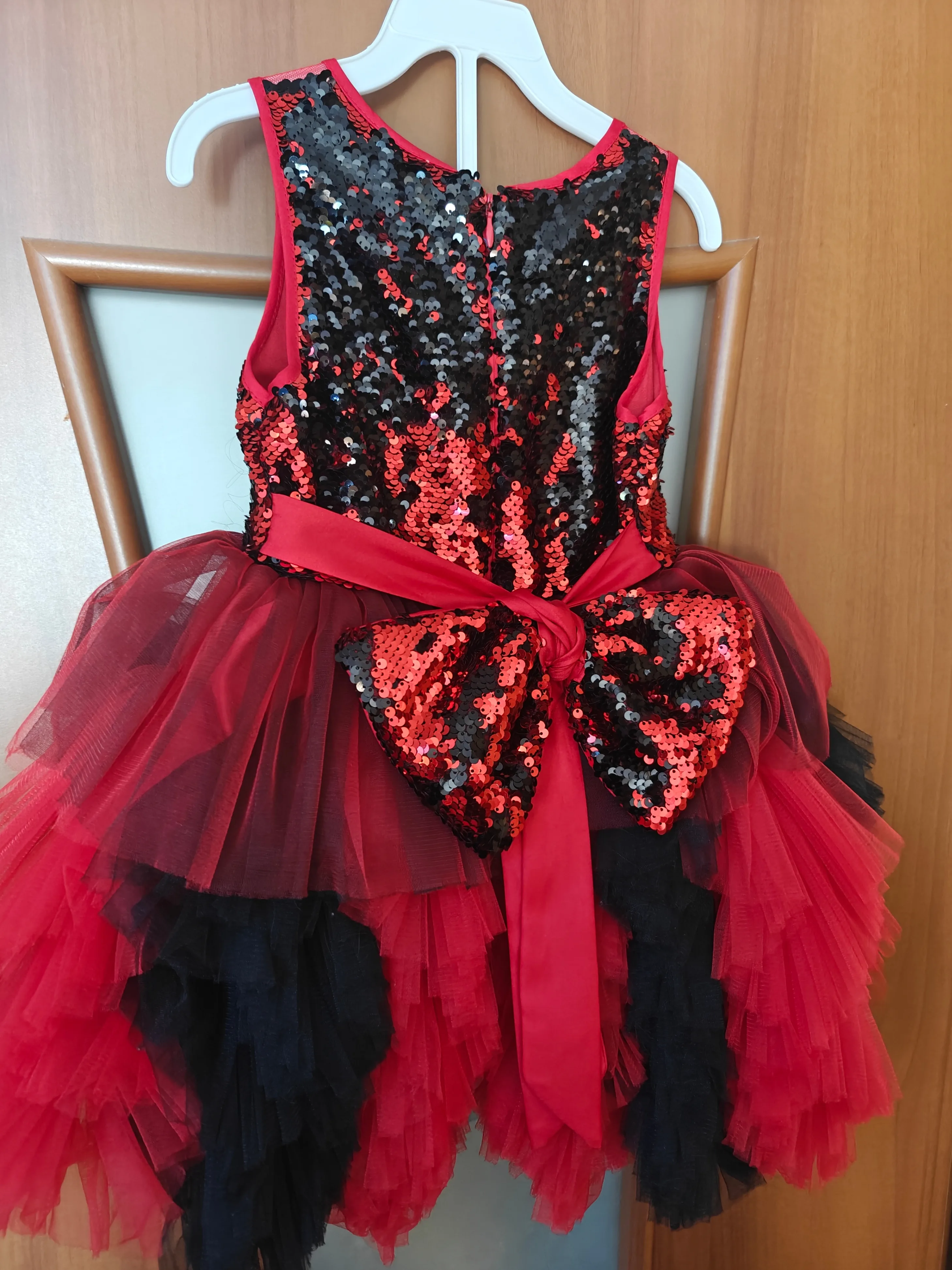 Mini Elenora Holiday Dress Girls 4Y-5Y image indicator(4)