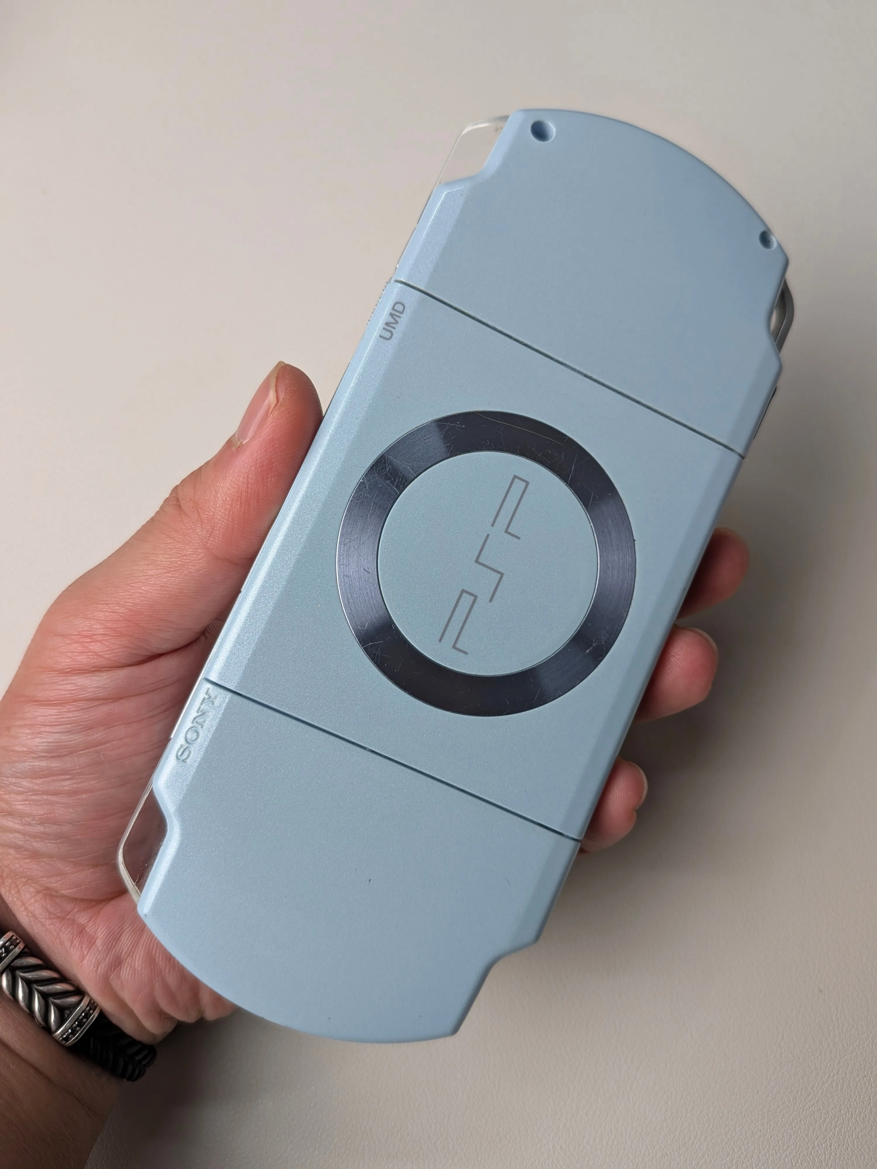 Sony PSP2000 LightBlue Modded image indicator(3)