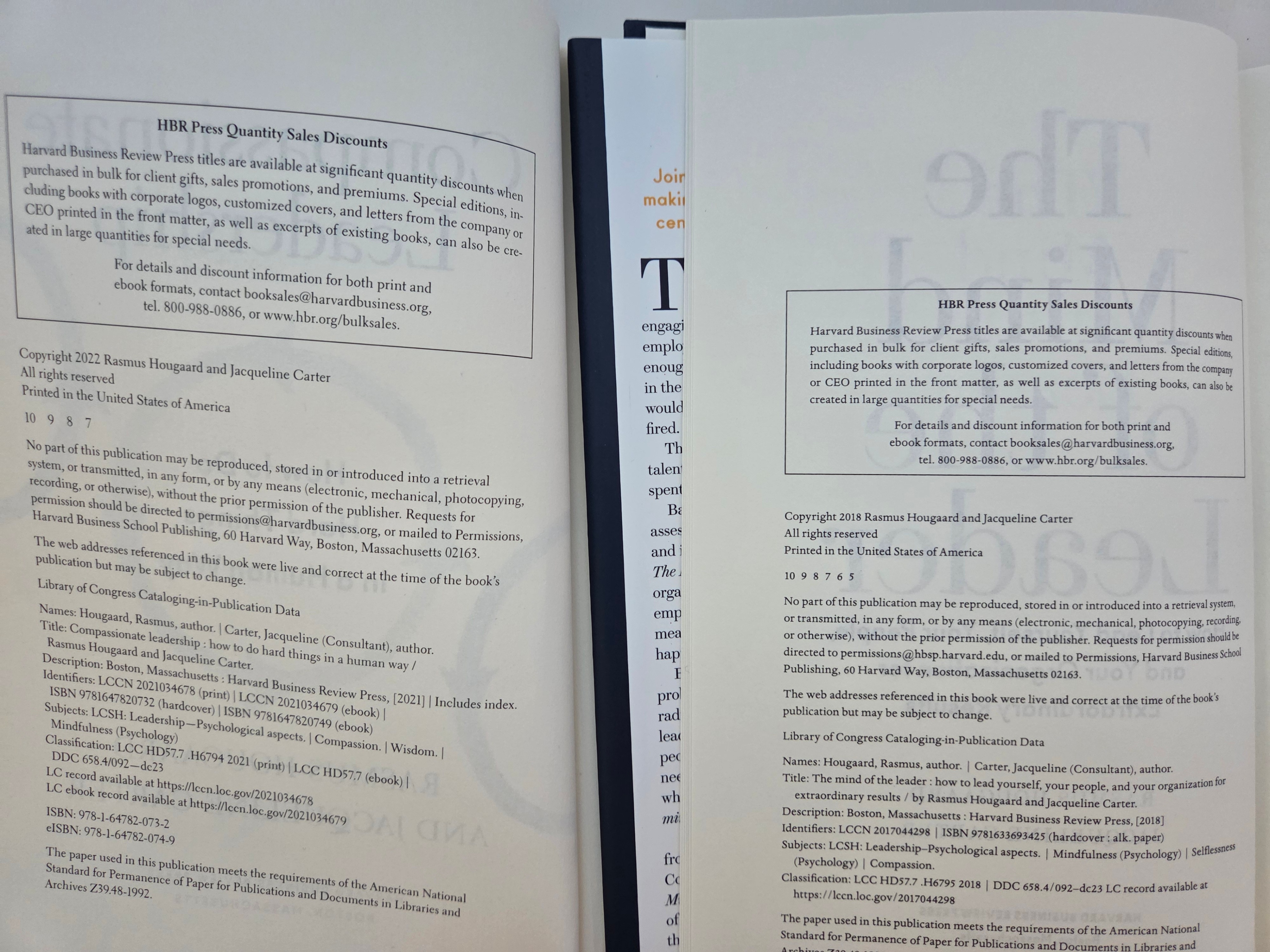 HBR Leadership Book Set – 2 Hardcovers - photo 3