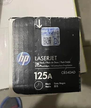 (6 Pieces) HP 125A LaserJet Toner Cartridges ( 5BLACK+ 1MAGENTA) image indicator(2)
