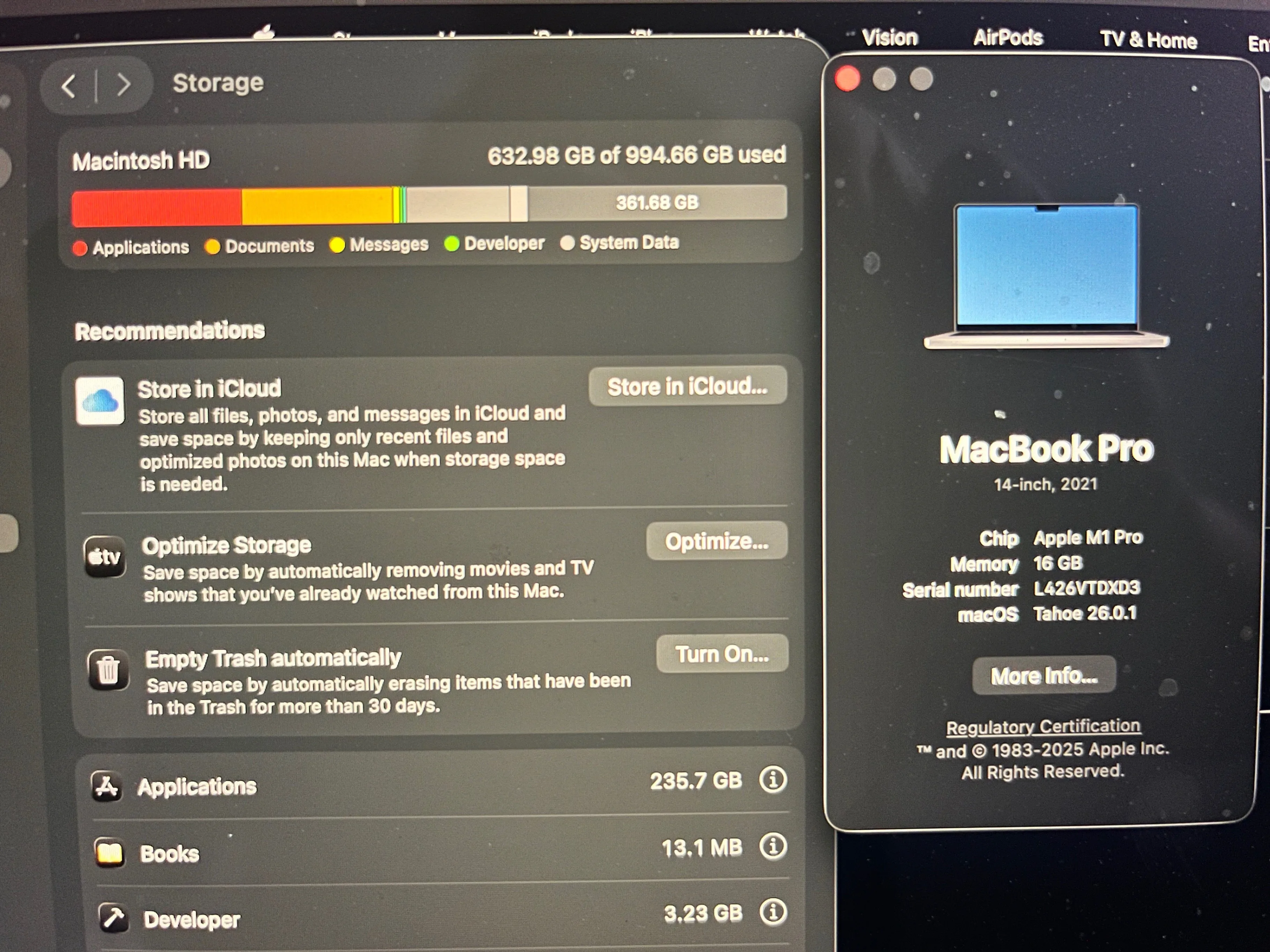 MacBook Pro 14-Inch, M1 Pro - 1TB, One-Year AppleCare  image indicator(3)