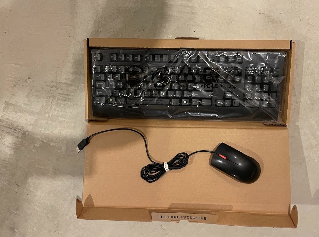 (3 sets) Wired Keyboard & Mouse Set – $5 each or $10 for three - photo 3
