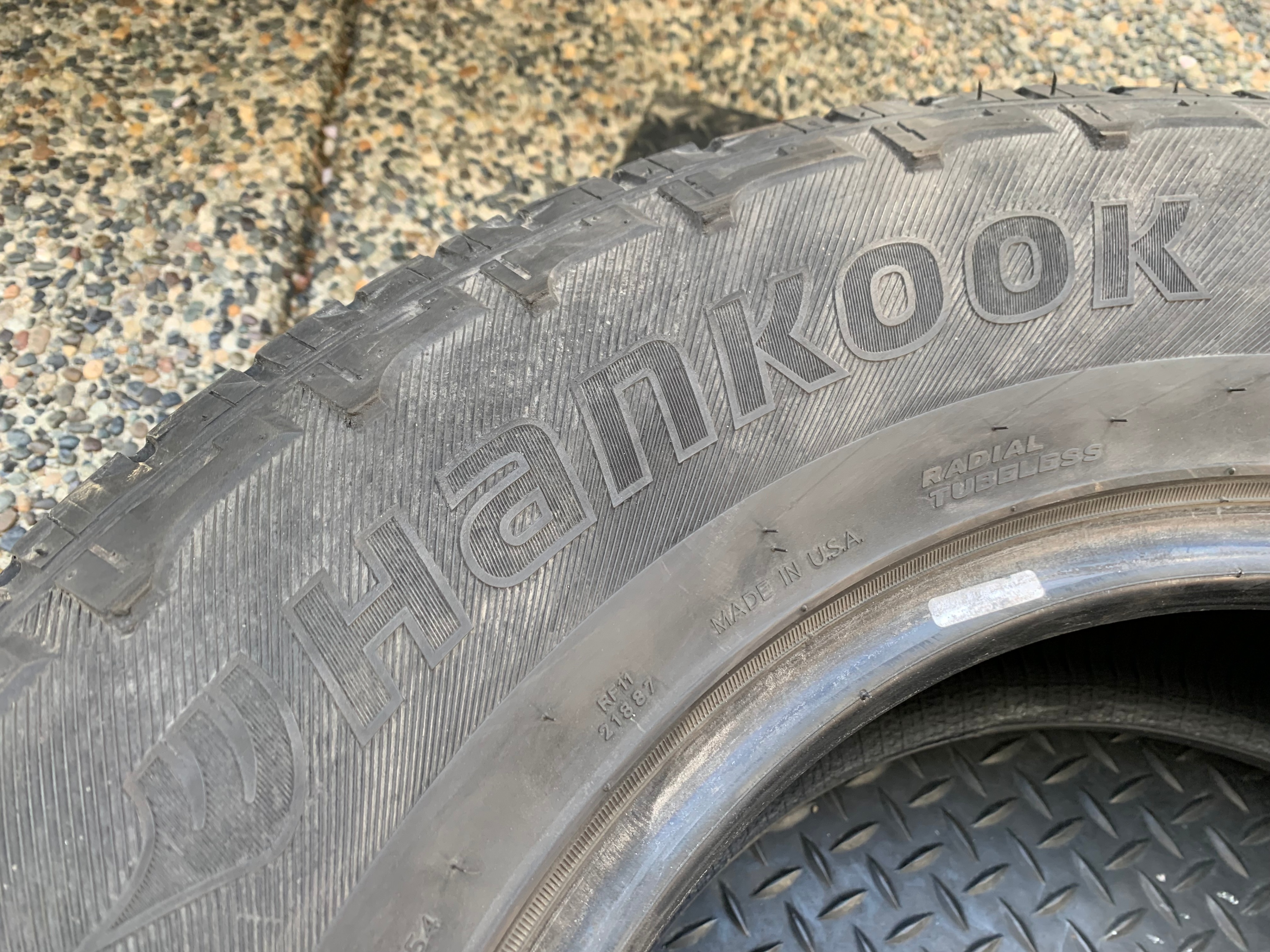 1 x single 265/70/17 M+S 115S Hankook Dynapro AT2 with 50% tread - photo 5