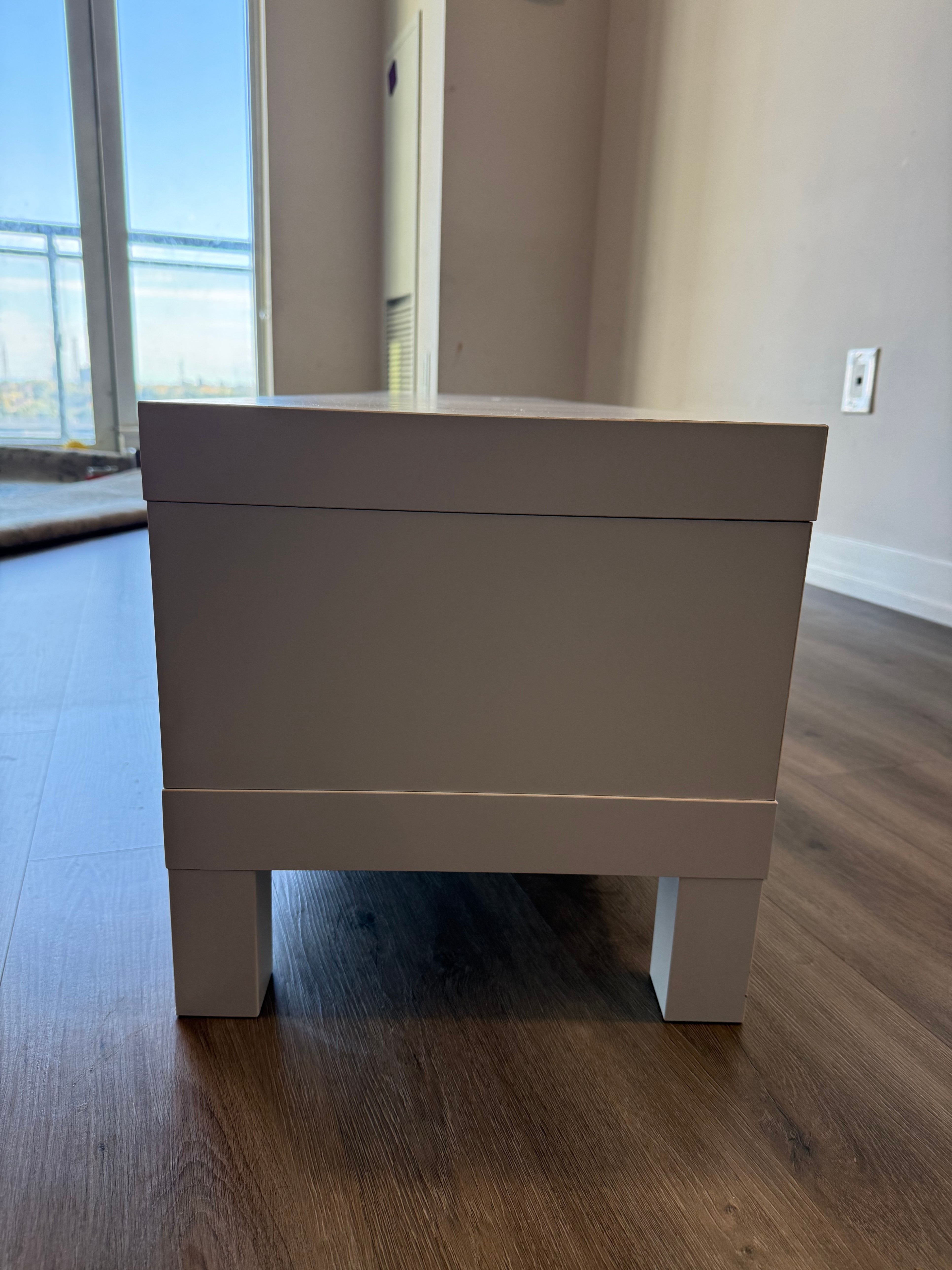 IKEA LACK TV Bench - White - 63" Wide - Excellent Condition - photo 5