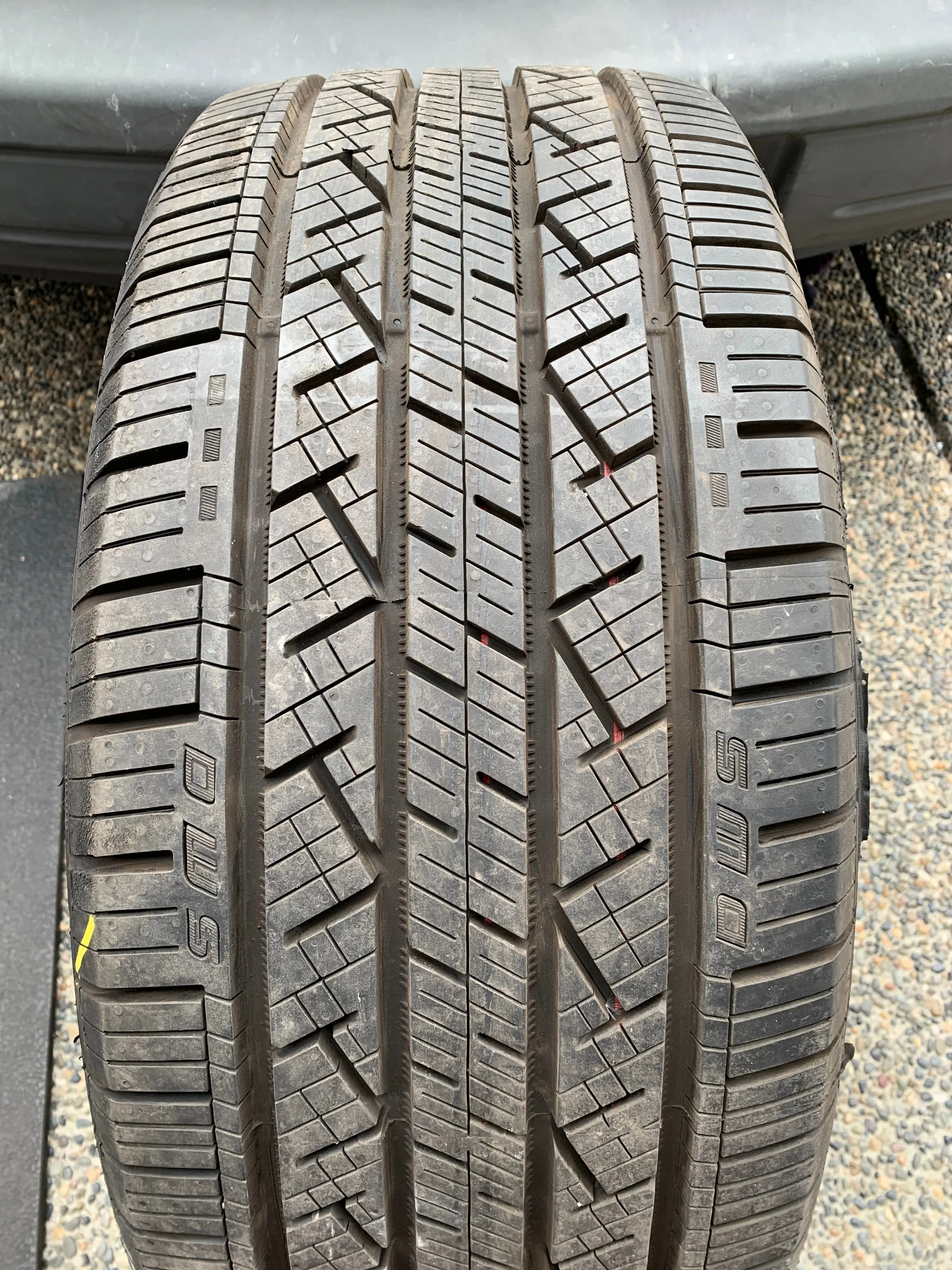 1 x single 275/50/20 M+S 109H Continental cross contact LX25 thumbnail