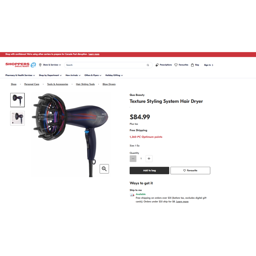 Retail price$96-SEALED BRAND NEW Texture Styling Hair Dryer - photo 2