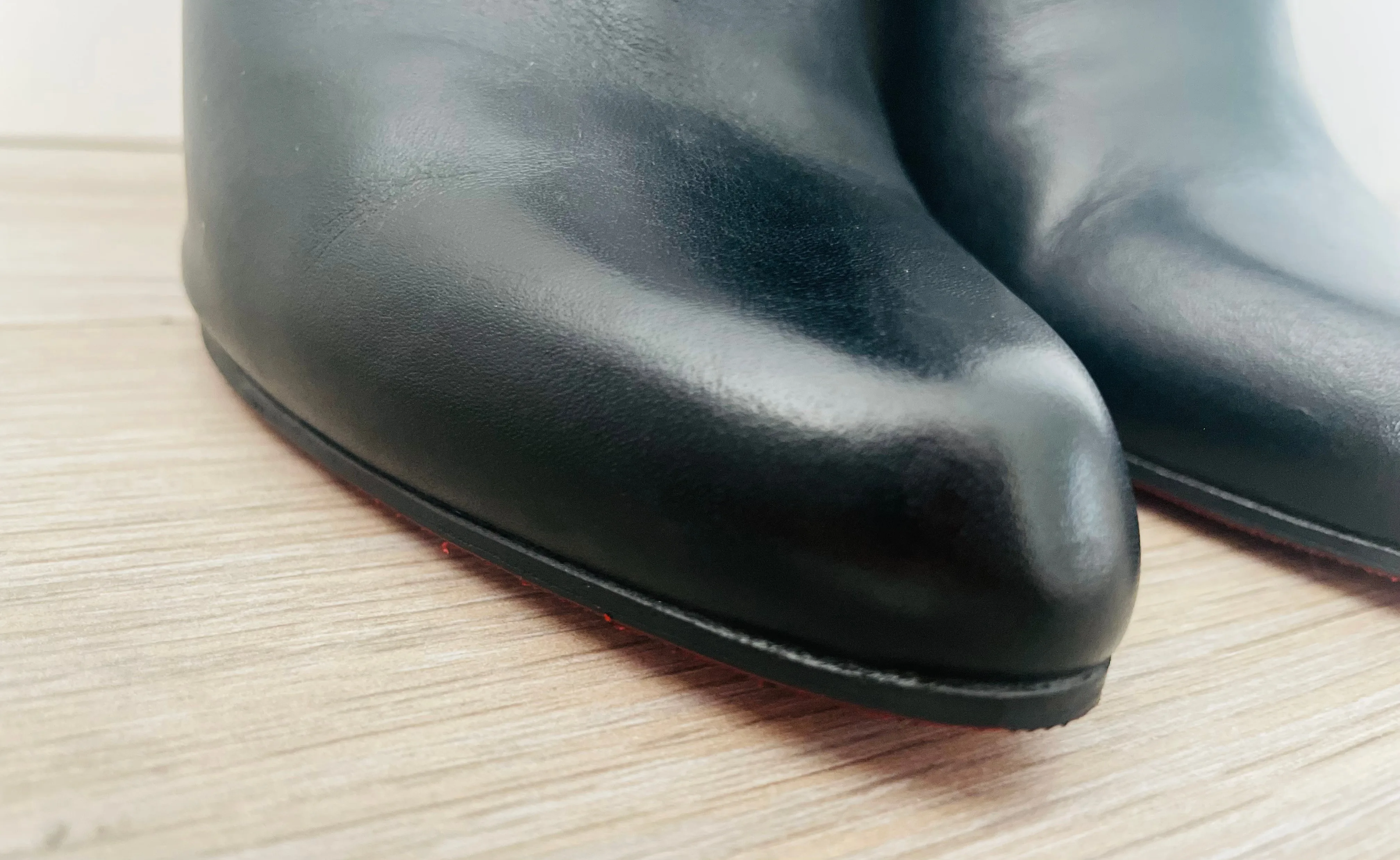 Christian Louboutin Kate Botta Boots, Black Calf -Size 36 C$1300 image indicator(5)