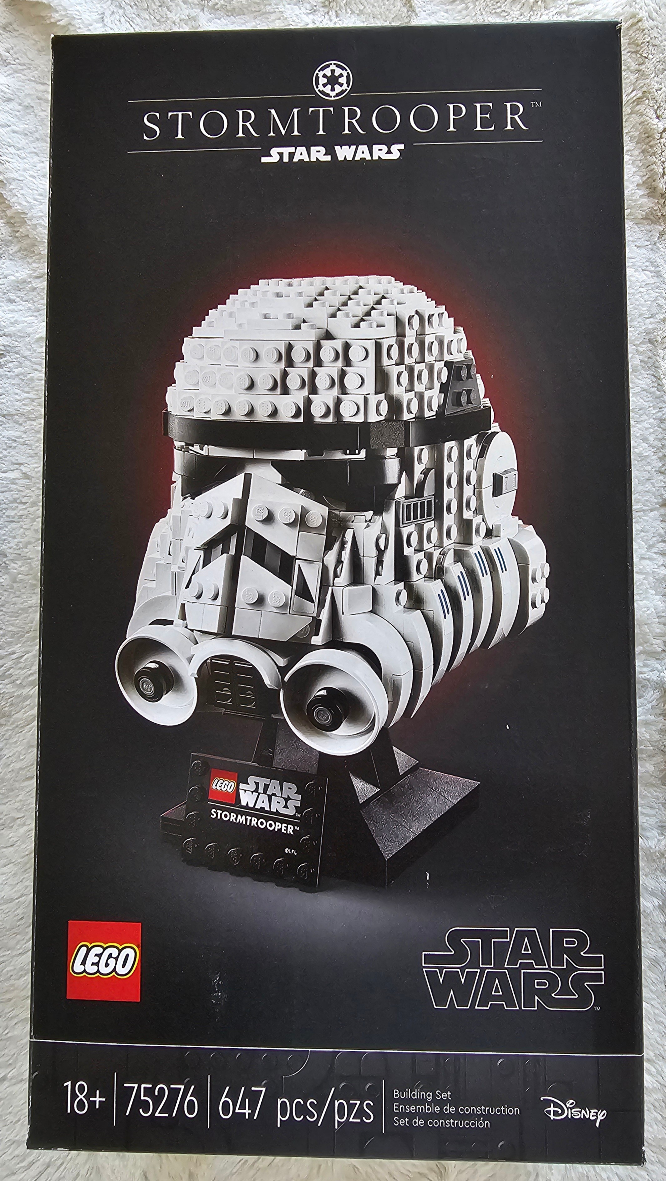 LEGO-StormTrooper Helmet-Star Wars #75276-BRAND NEW